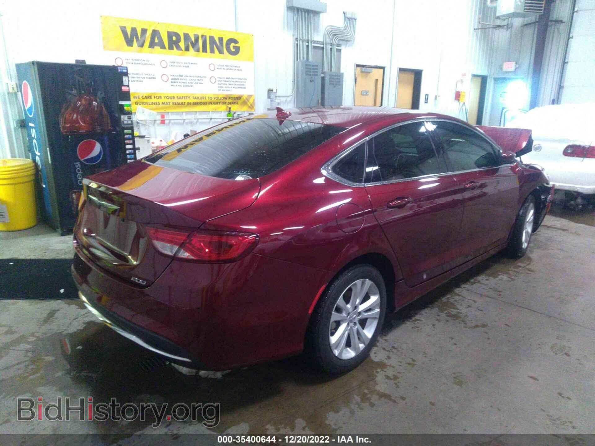 2016 CHRYSLER 200 - VIN: 1C3CCCAB6GN113023 - Фото 4