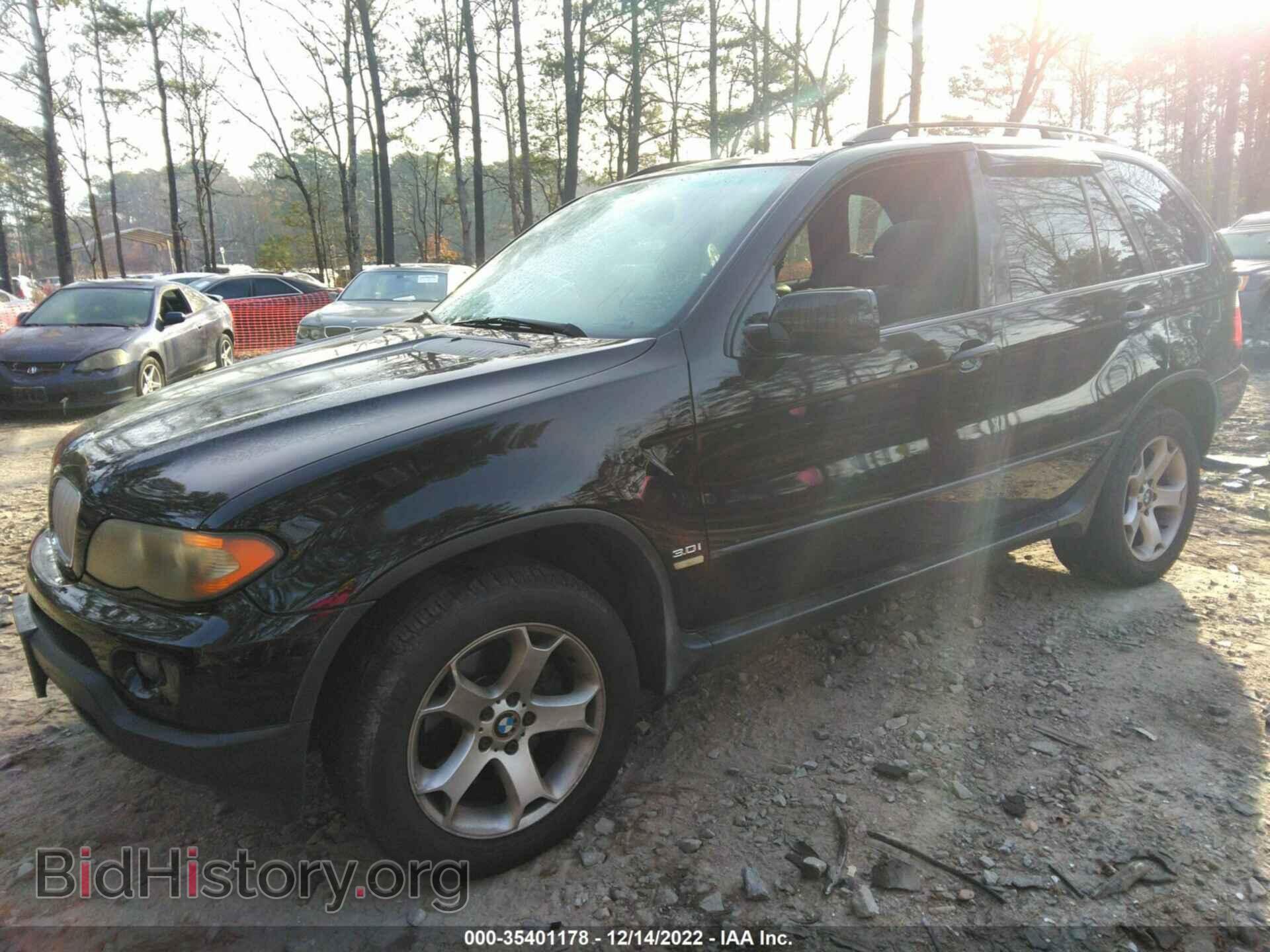 2006 BMW X5 - VIN: 5UXFA13596LY40353 - Фото 2