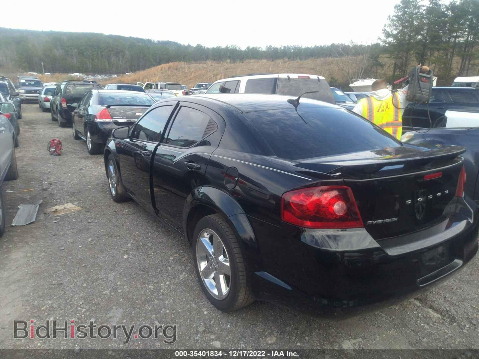 2012 DODGE AVENGER - VIN: 1C3CDZDB9CN100076 - Фото 3