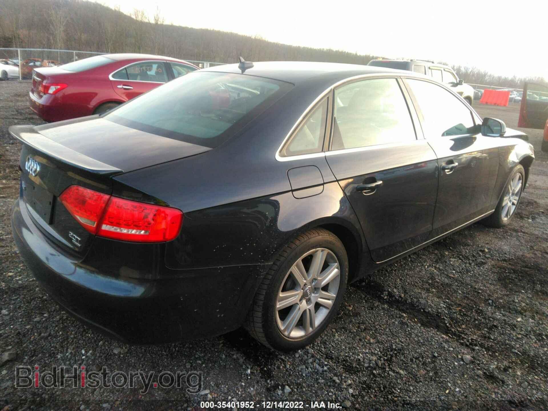 2011 AUDI A4 - VIN: WAUFFBFL9BN028792 - Фото 4