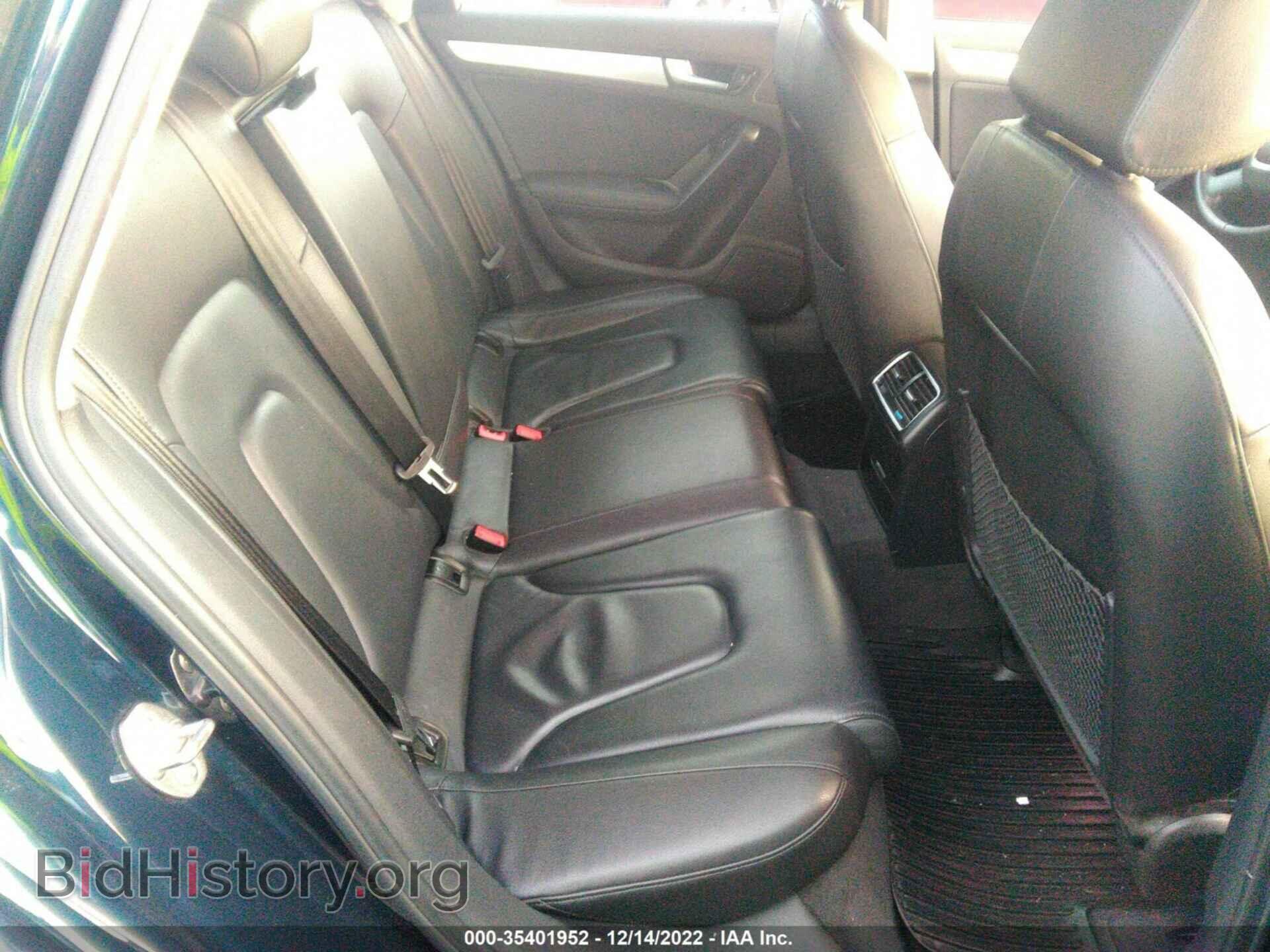 2011 AUDI A4 - VIN: WAUFFBFL9BN028792 - Фото 8
