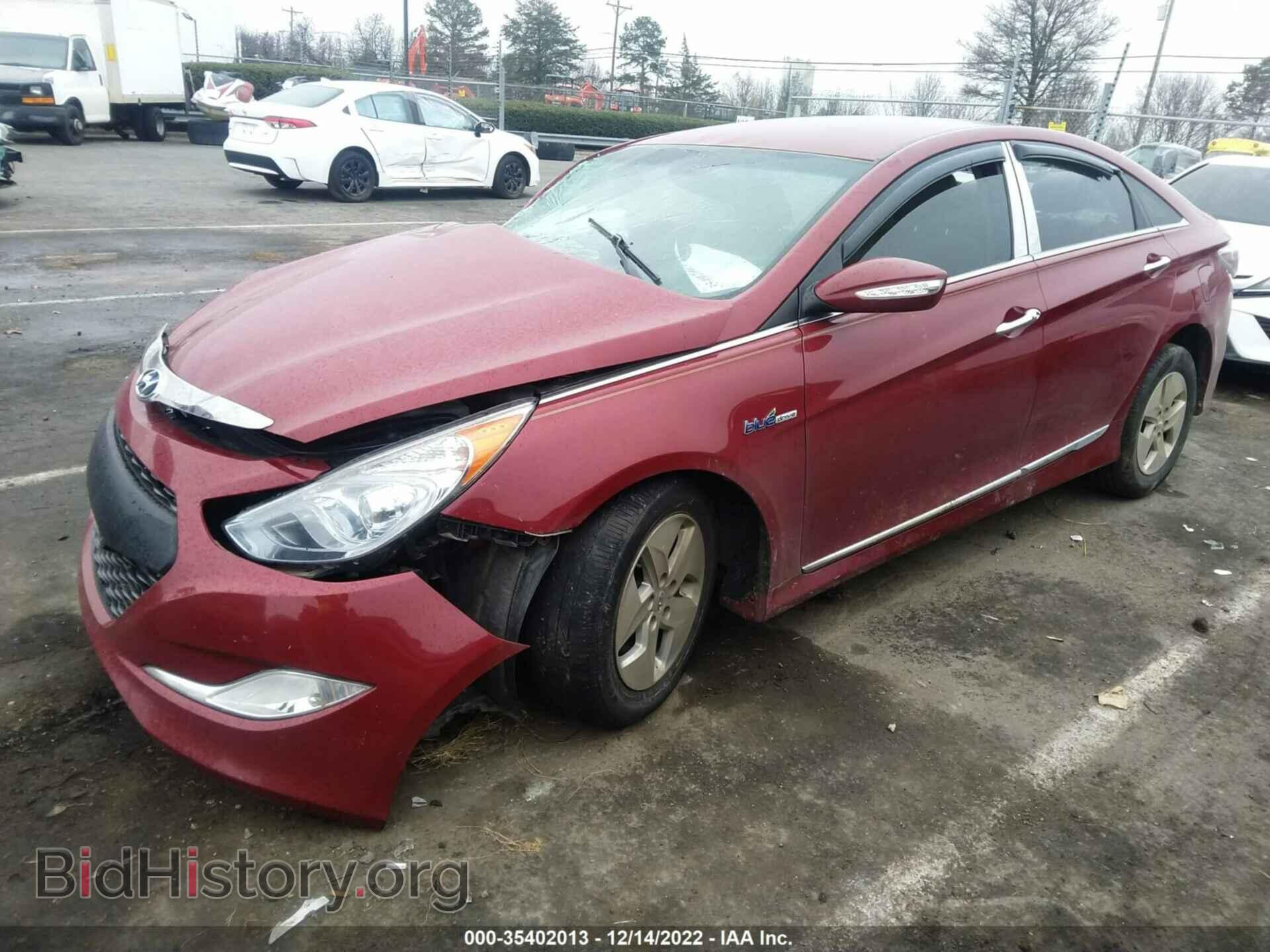 2012 HYUNDAI SONATA - VIN: KMHEC4A48CA020447 - Фото 2
