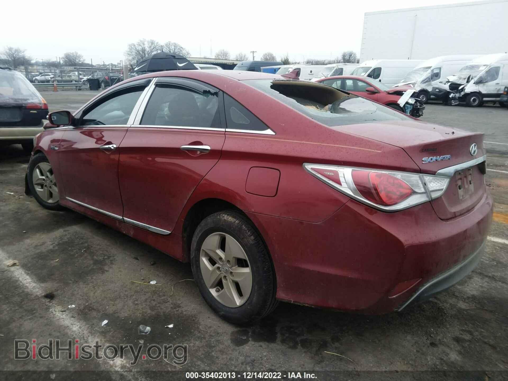 2012 HYUNDAI SONATA - VIN: KMHEC4A48CA020447 - Фото 3