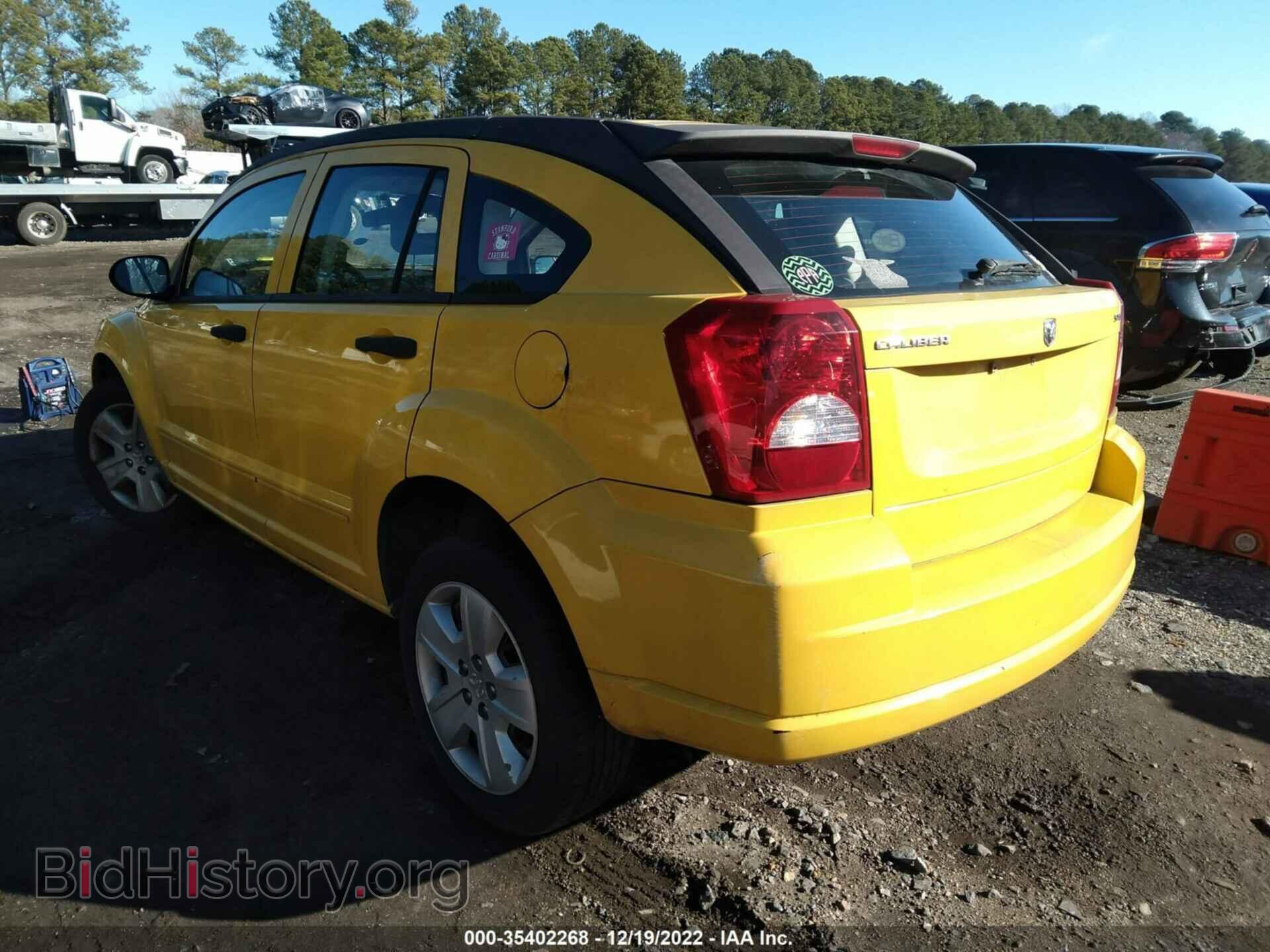 2007 DODGE CALIBER - VIN: 1B3HB48B97D519921 - Фото 3