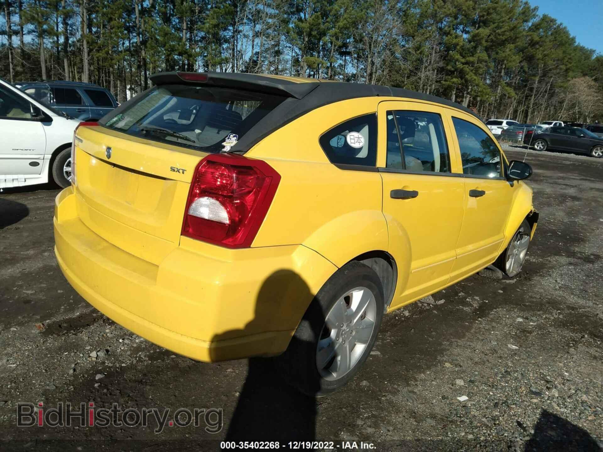 2007 DODGE CALIBER - VIN: 1B3HB48B97D519921 - Фото 4
