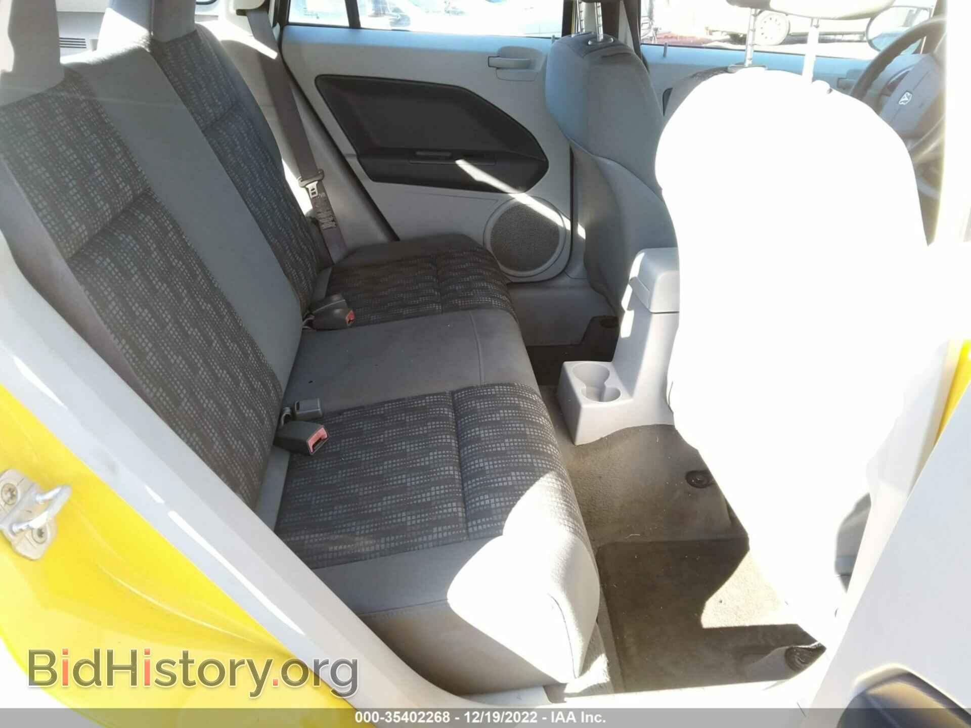 2007 DODGE CALIBER - VIN: 1B3HB48B97D519921 - Фото 8