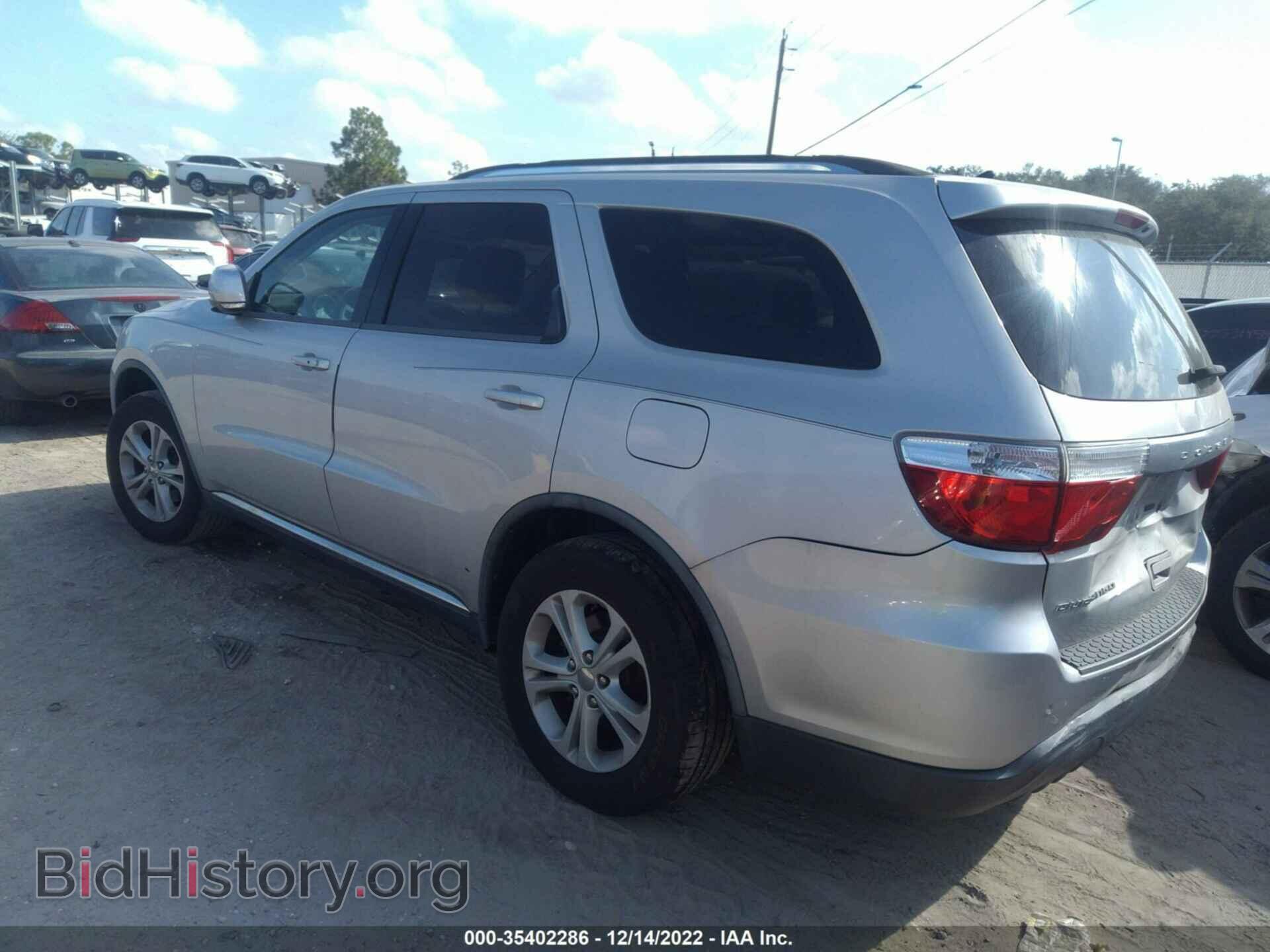 2012 DODGE DURANGO - VIN: 1C4RDHDGXCC129805 - Фото 3