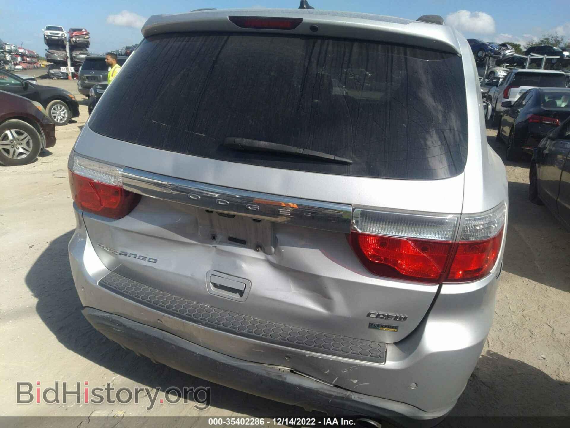 2012 DODGE DURANGO - VIN: 1C4RDHDGXCC129805 - Фото 6