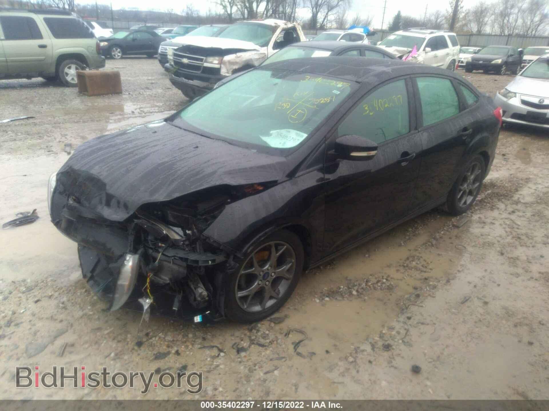 2014 FORD FOCUS - VIN: 1FADP3F28EL316362 - Фото 2