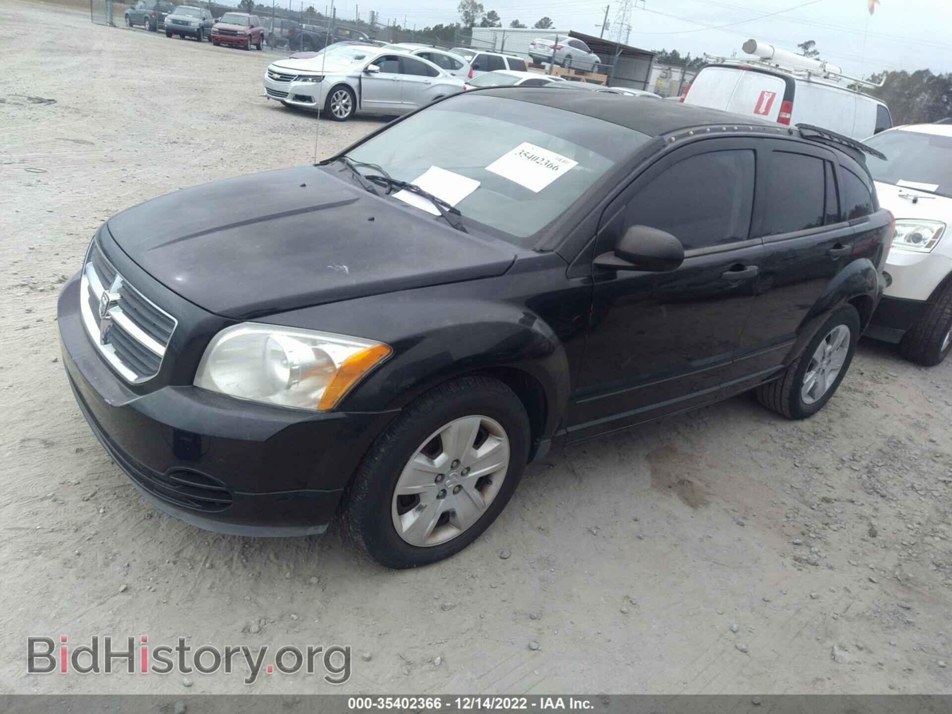2007 DODGE CALIBER - VIN: 1B3HB48BX7D553639 - Фото 2