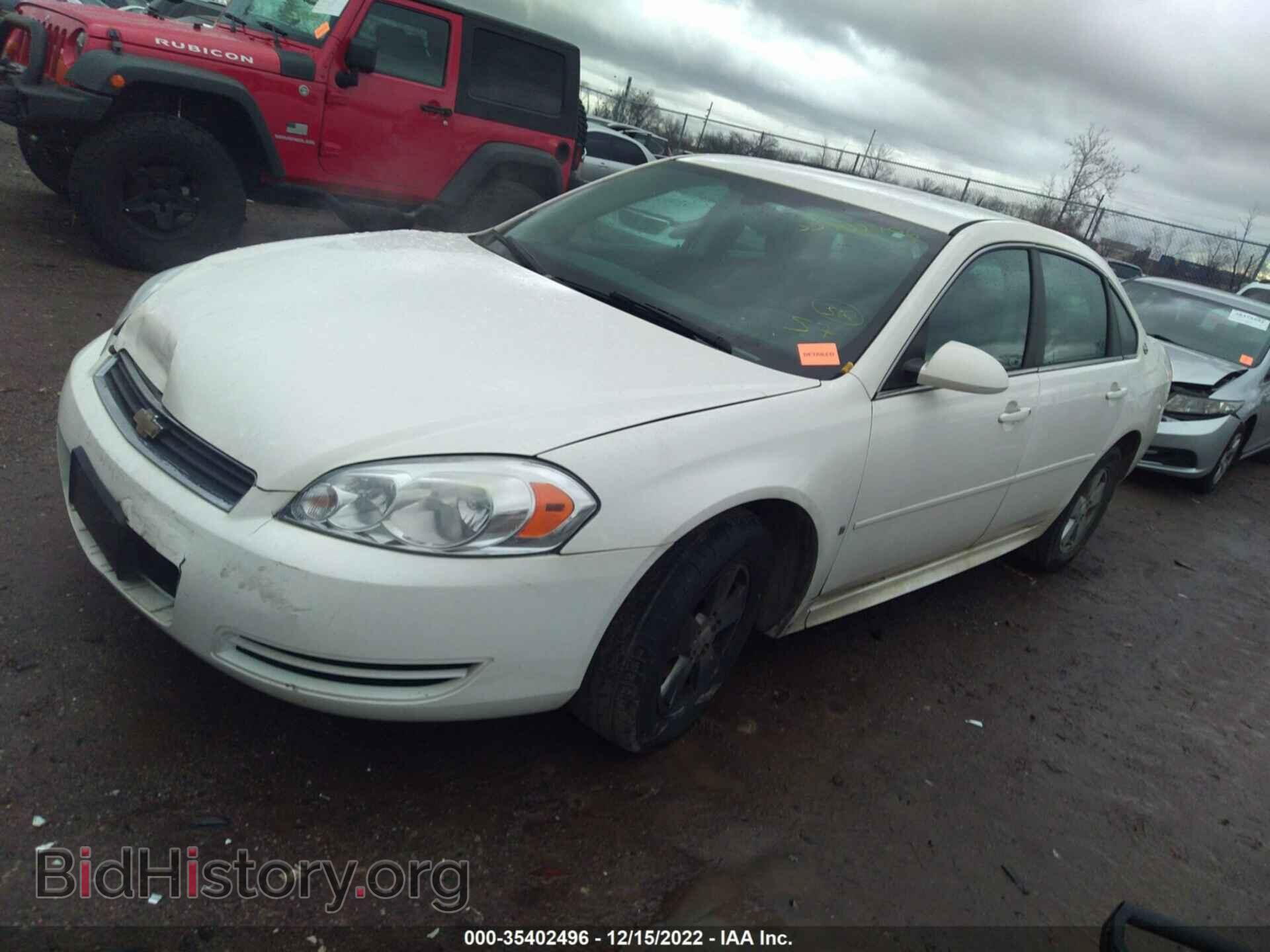 2009 CHEVROLET IMPALA - VIN: 2G1WT57K891129619 - Фото 2