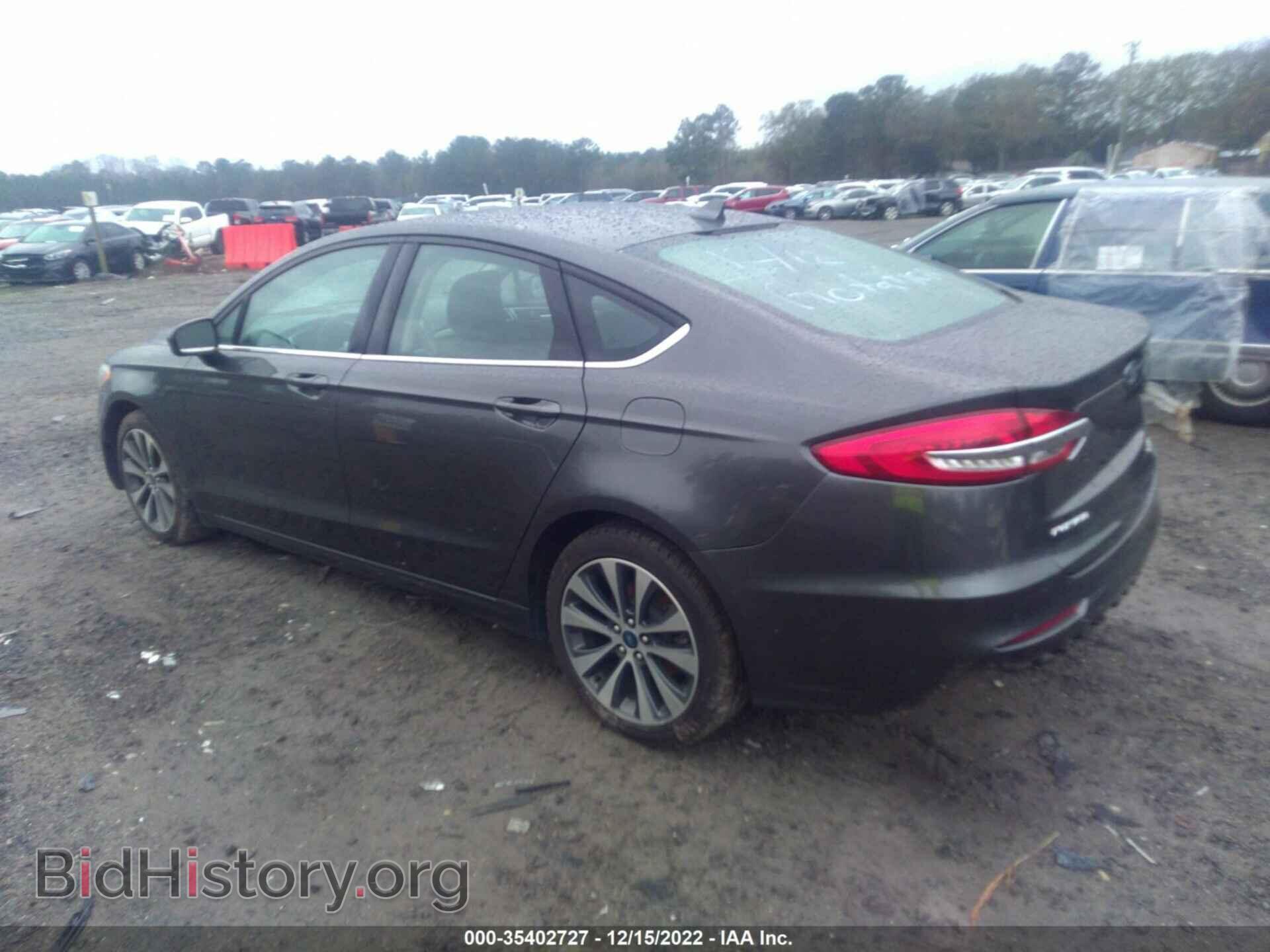 2019 FORD FUSION - VIN: 3FA6P0T97KR260842 - Фото 3