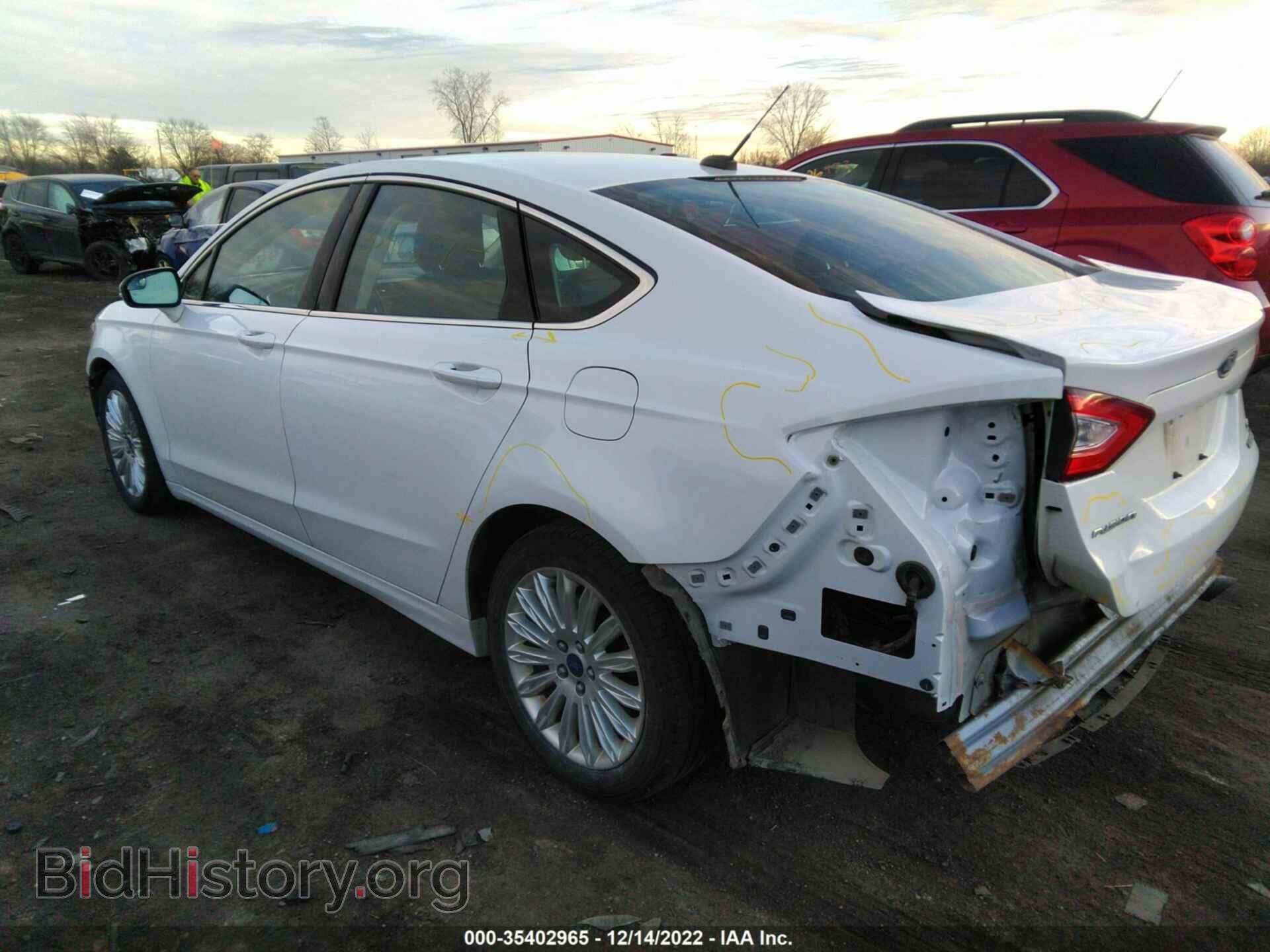 2013 FORD FUSION - VIN: 3FA6P0LU8DR200558 - Photo 3