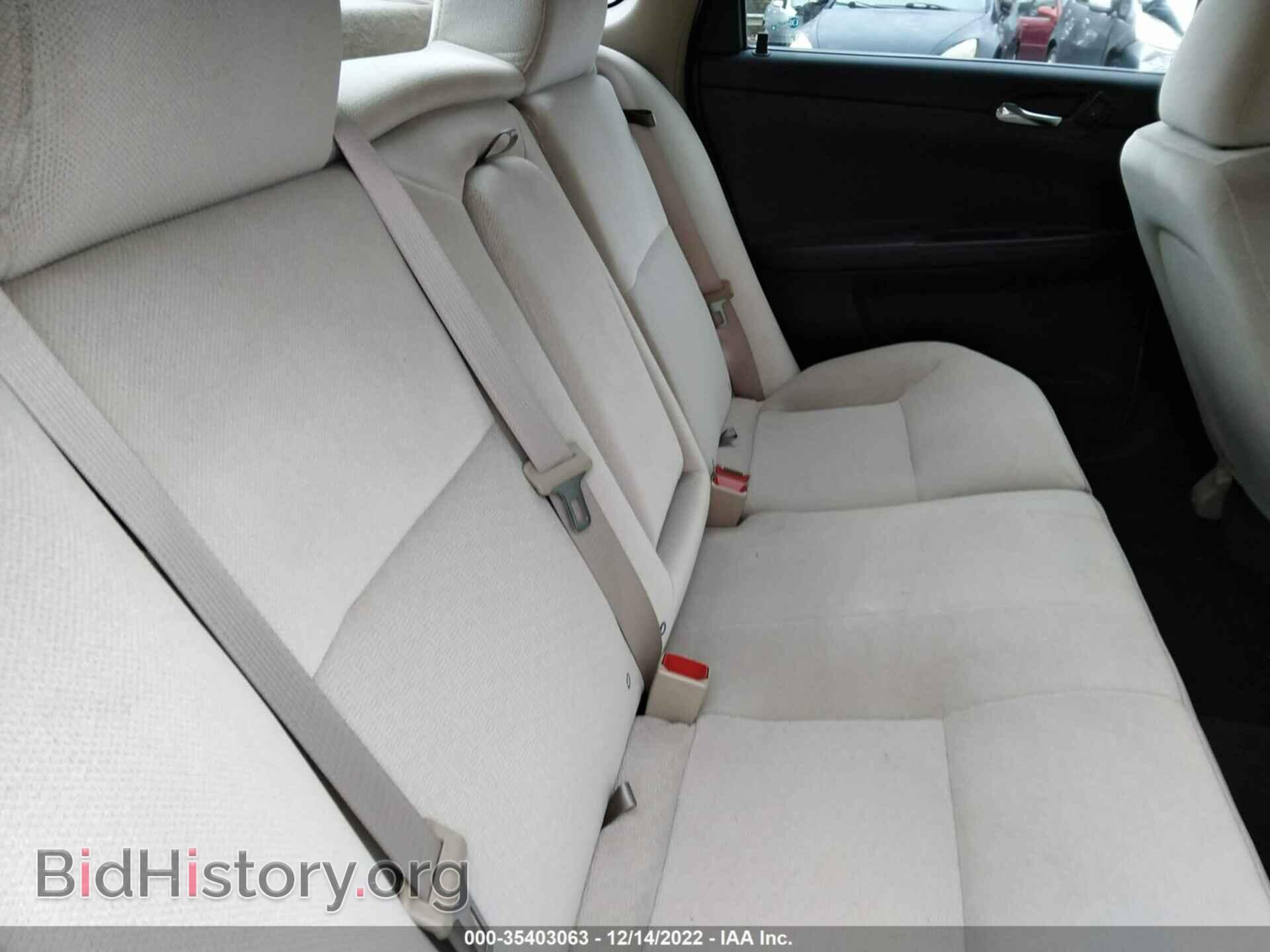 2012 CHEVROLET IMPALA - VIN: 2G1WB5E32C1173461 - Фото 8