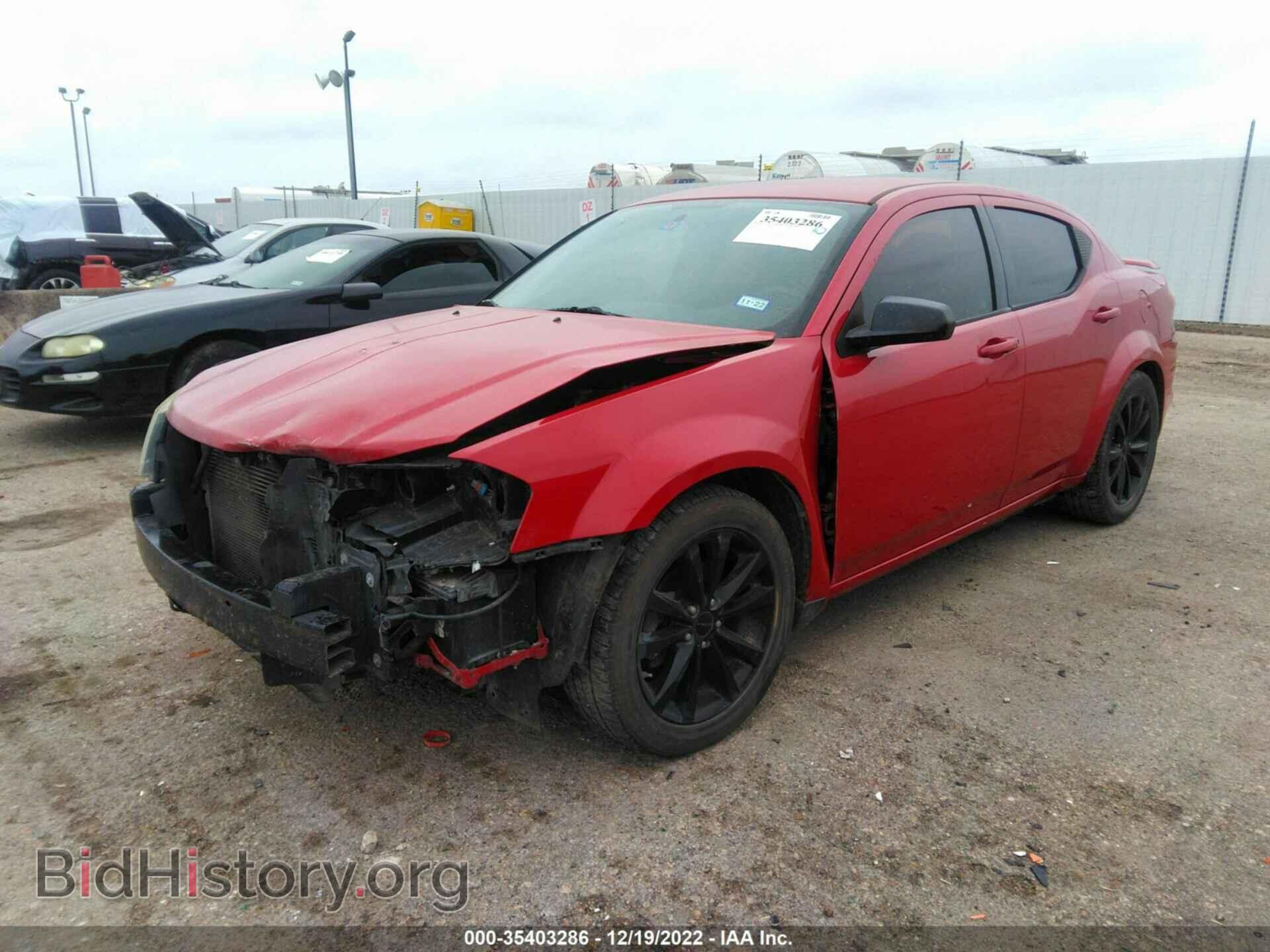 2014 DODGE AVENGER - VIN: 1C3CDZAB1EN181131 - Фото 2