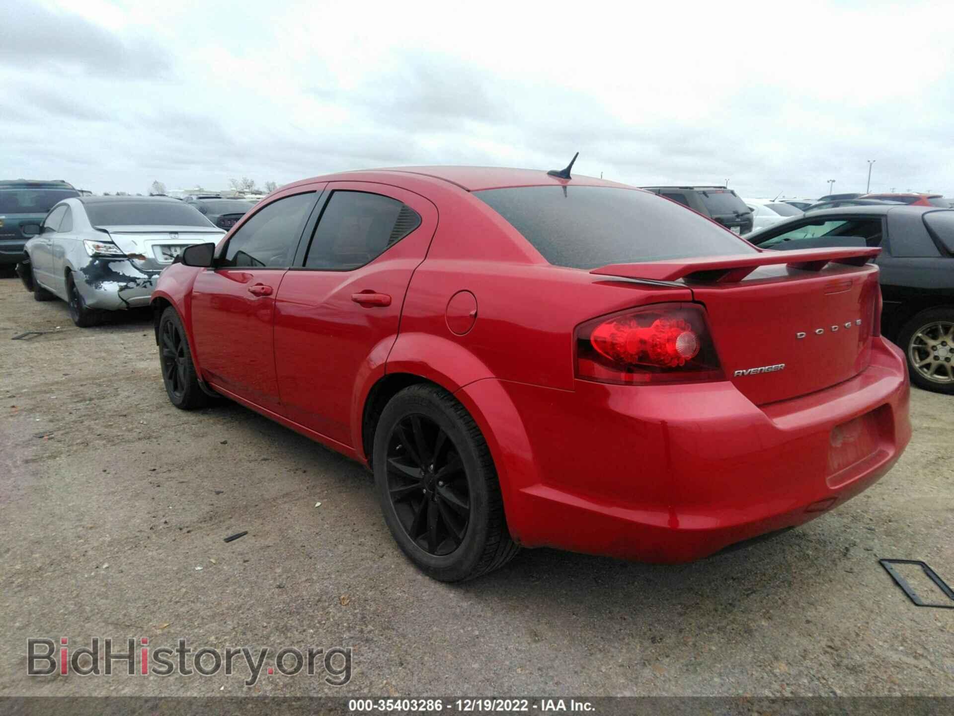 2014 DODGE AVENGER - VIN: 1C3CDZAB1EN181131 - Фото 3