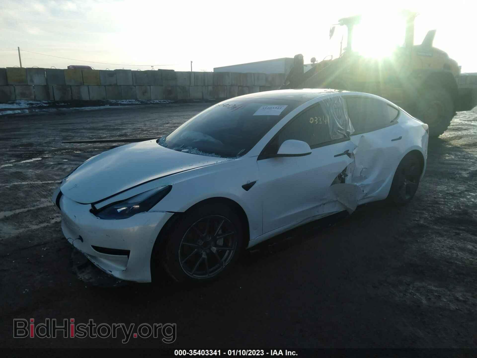 2021 TESLA MODEL 3 - VIN: 5YJ3E1EAXMF986344 - Фото 2