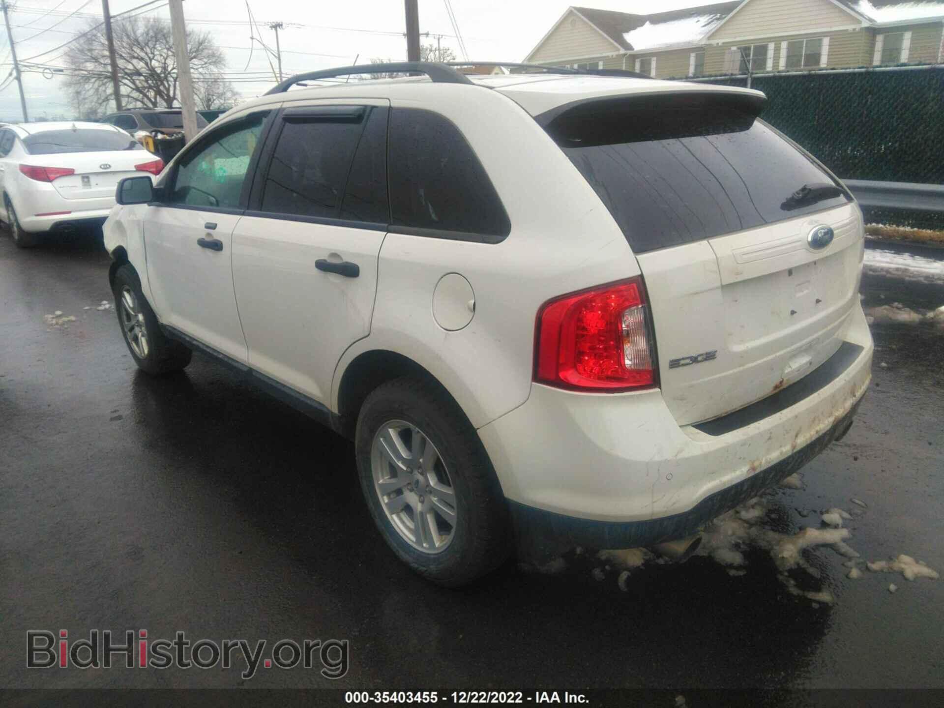 2013 FORD EDGE - VIN: 2FMDK3GC1DBA01087 - Фото 3