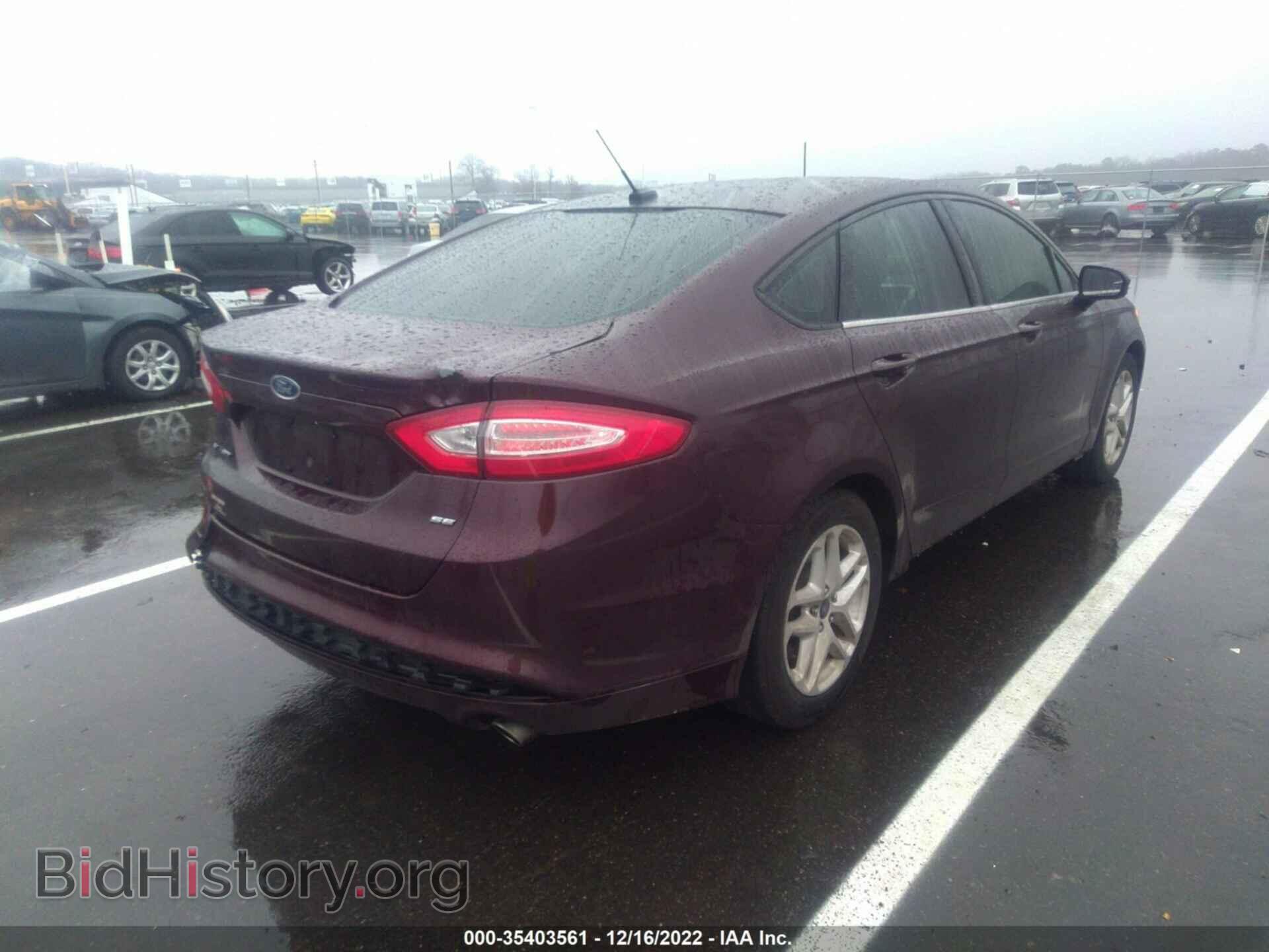 2013 FORD FUSION - VIN: 3FA6P0H7XDR220409 - Photo 4