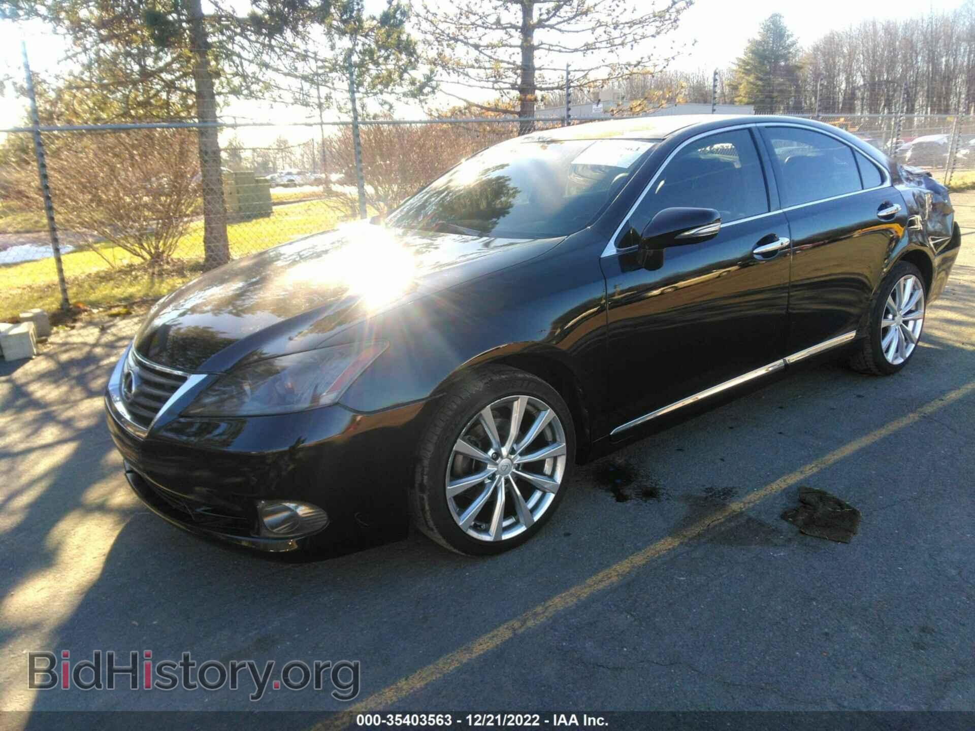 2012 LEXUS ES 350 - VIN: JTHBK1EG9C2508232 - Фото 2
