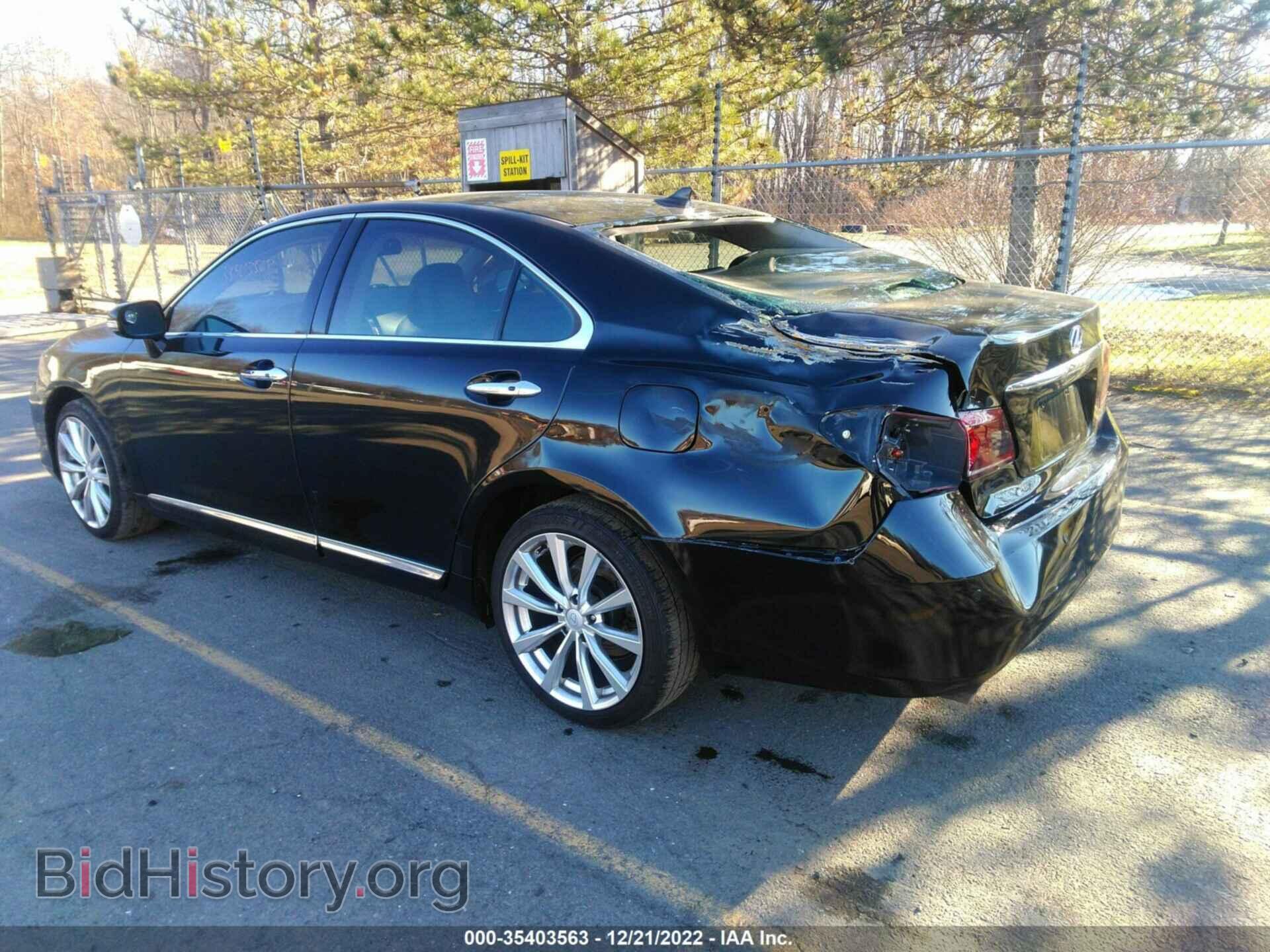 2012 LEXUS ES 350 - VIN: JTHBK1EG9C2508232 - Фото 3