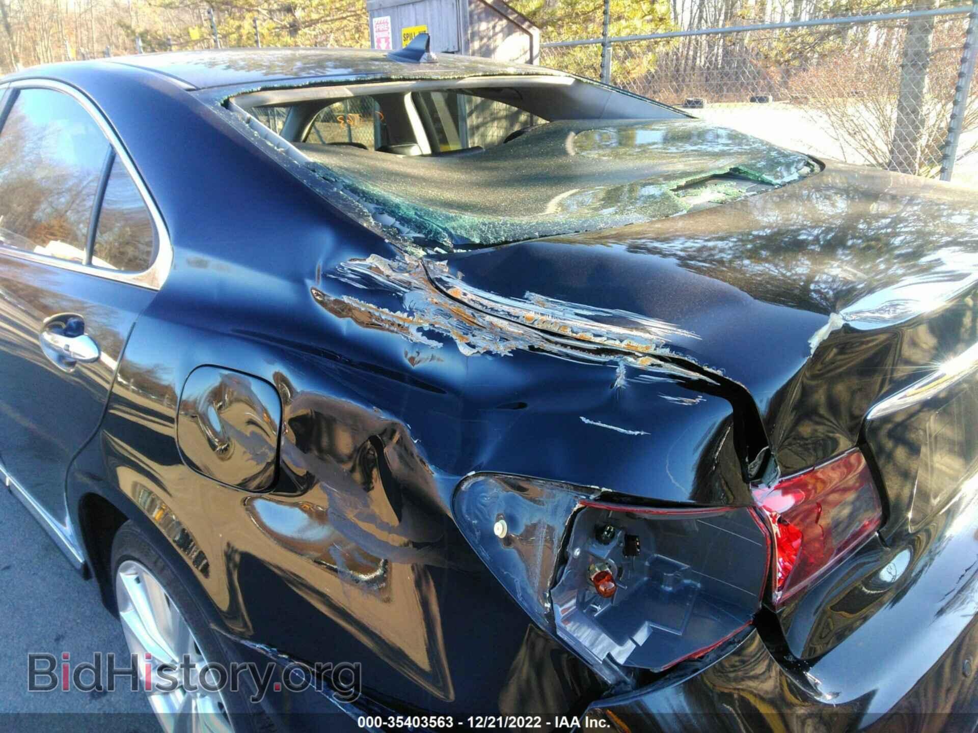 2012 LEXUS ES 350 - VIN: JTHBK1EG9C2508232 - Фото 6
