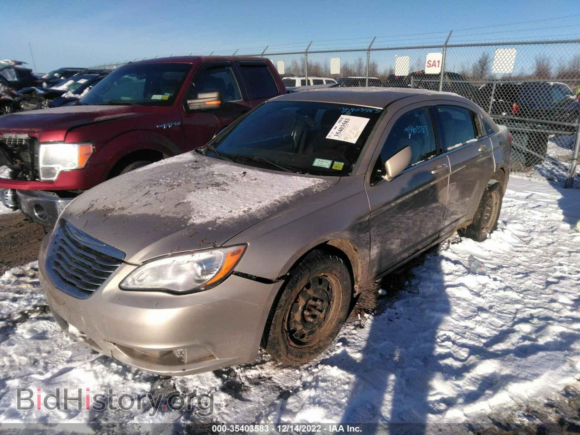 2014 CHRYSLER 200 - VIN: 1C3CCBAB9EN123276 - Фото 2