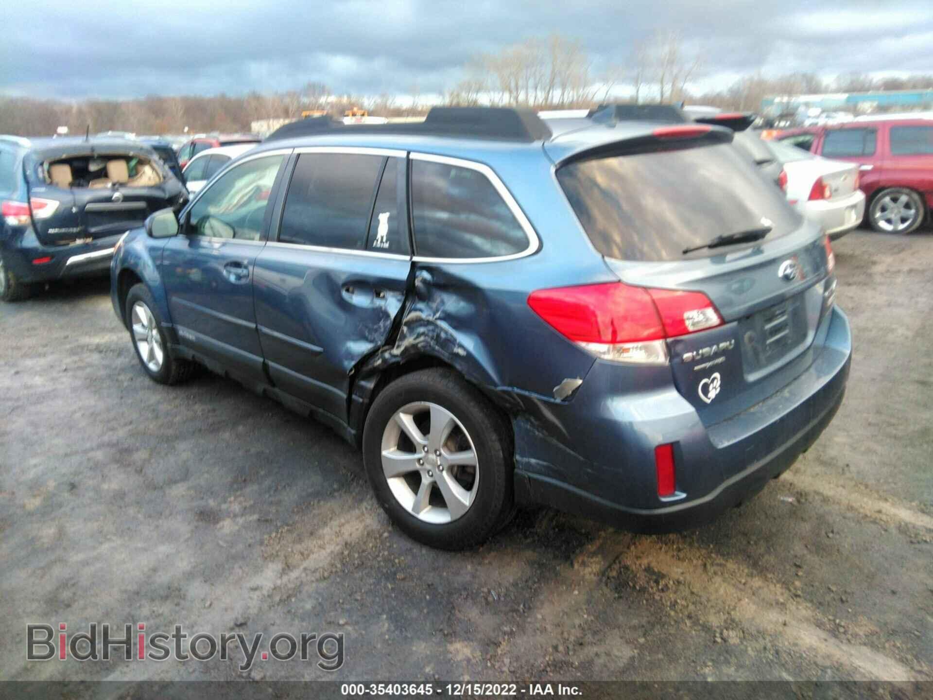 2014 SUBARU OUTBACK - VIN: 4S4BRBLC2E3277587 - Фото 3