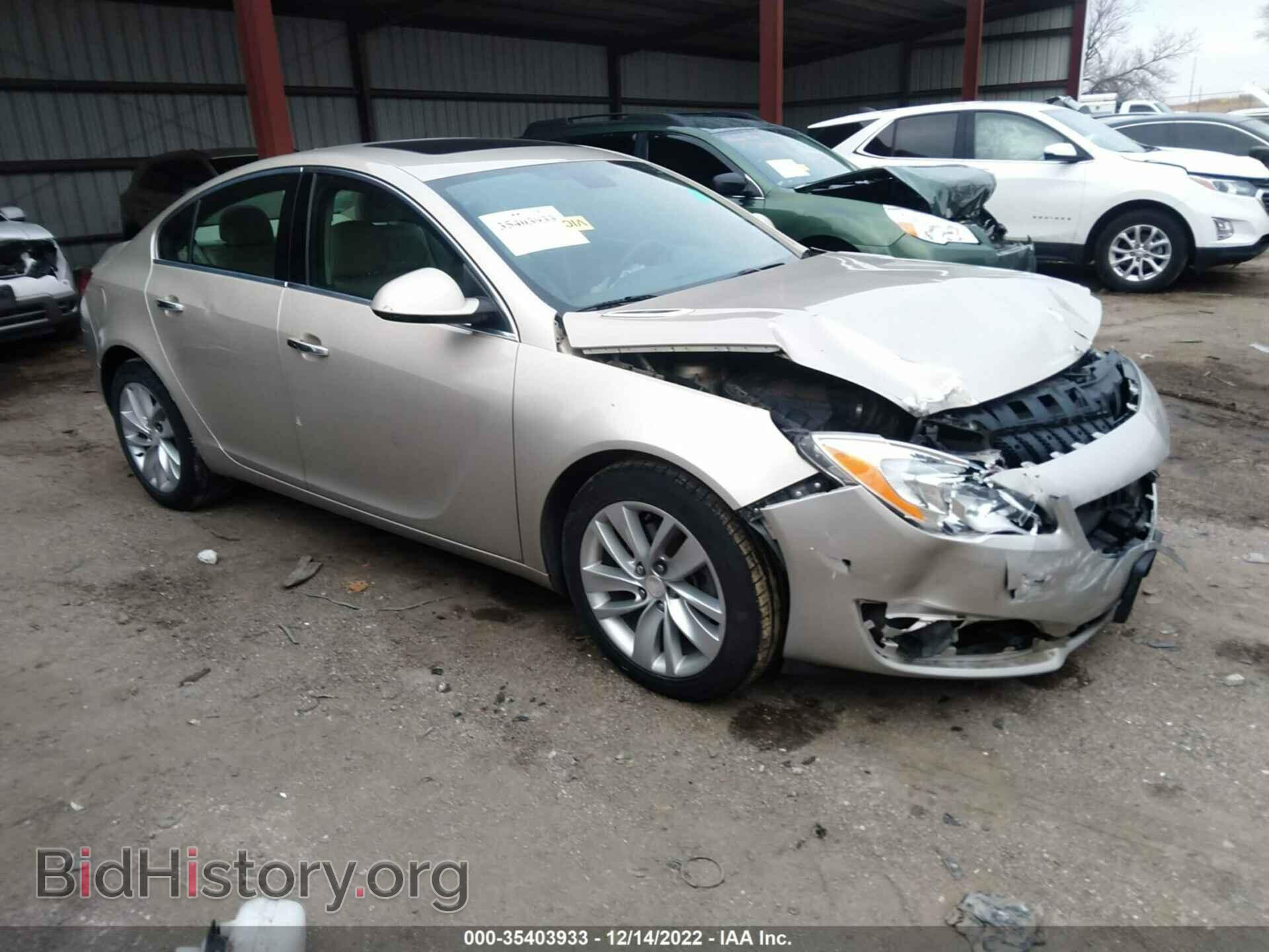 Photo 2G4GN5EX5E9313587 - BUICK REGAL 2014