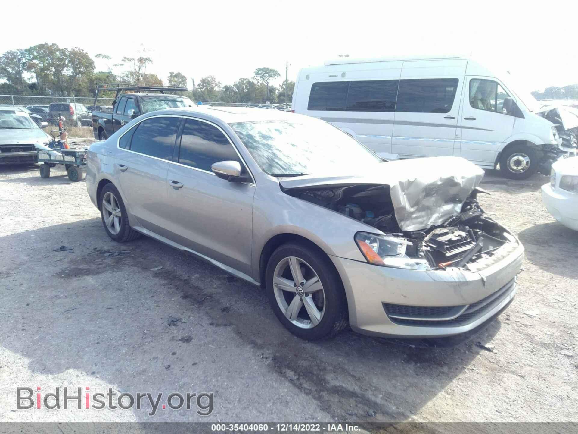Photo 1VWBP7A36CC018024 - VOLKSWAGEN PASSAT 2012