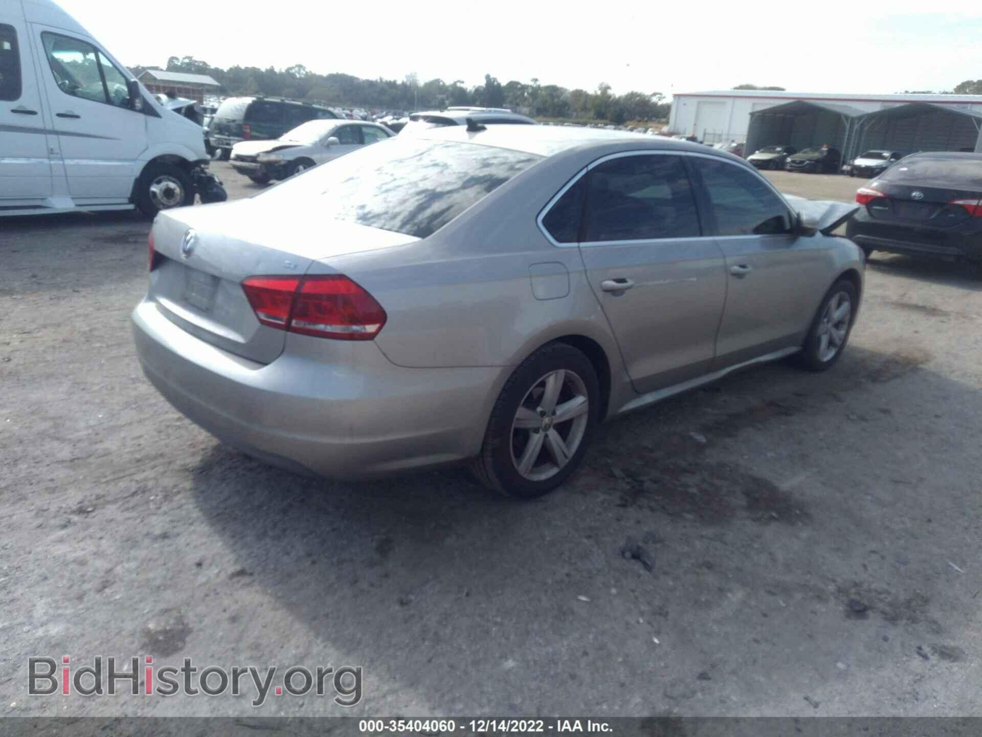 2012 VOLKSWAGEN PASSAT - VIN: 1VWBP7A36CC018024 - Фото 4