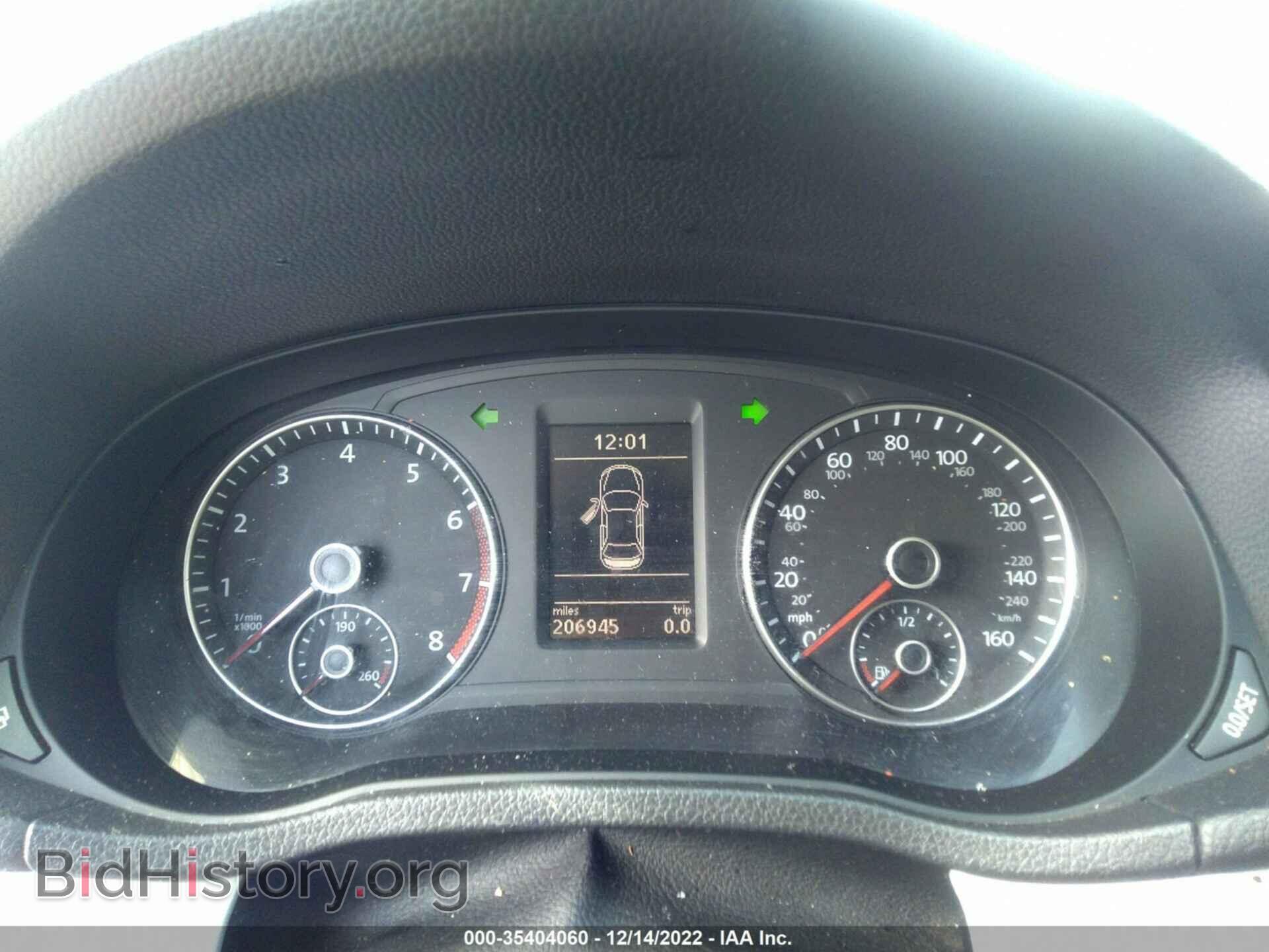 2012 VOLKSWAGEN PASSAT - VIN: 1VWBP7A36CC018024 - Фото 7