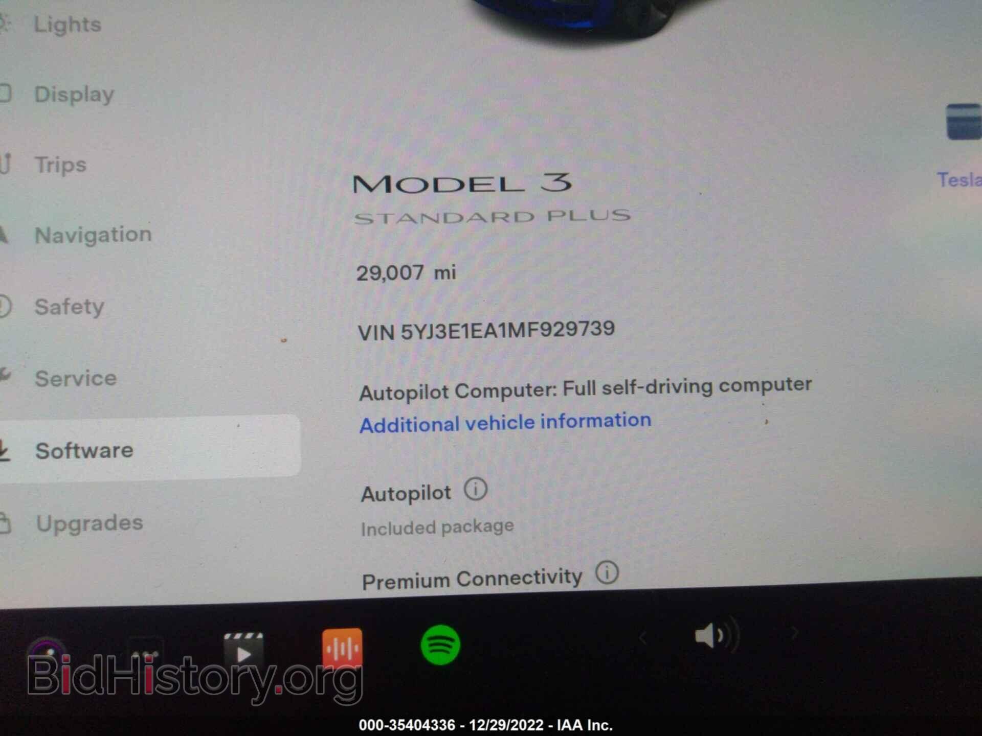 2021 TESLA MODEL 3 - VIN: 5YJ3E1EA1MF929739 - Photo 7