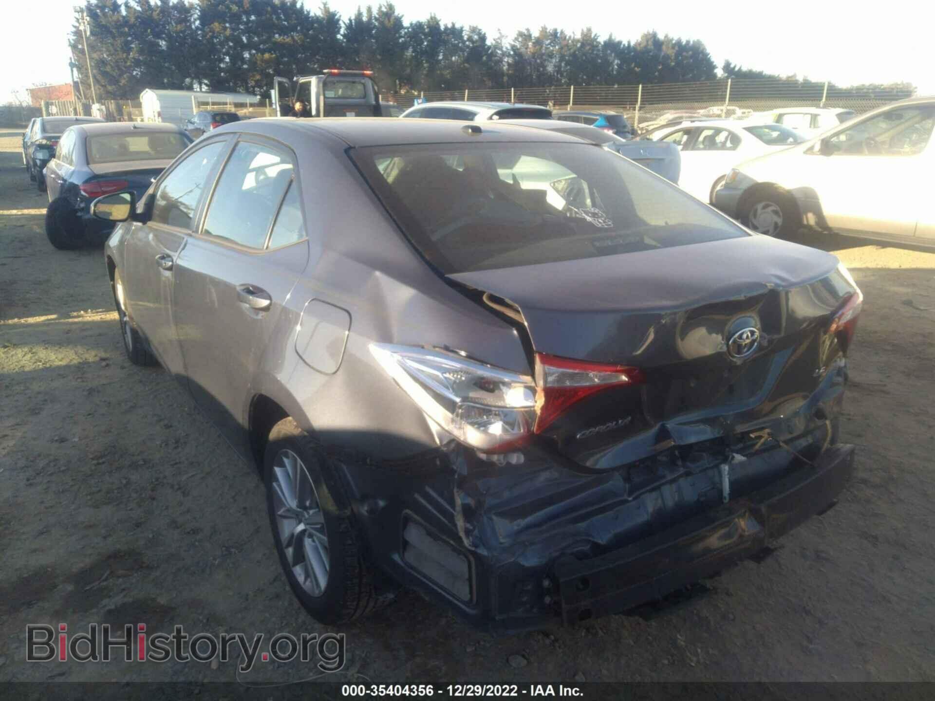 2014 TOYOTA COROLLA - VIN: 2T1BURHE3EC076584 - Фото 3