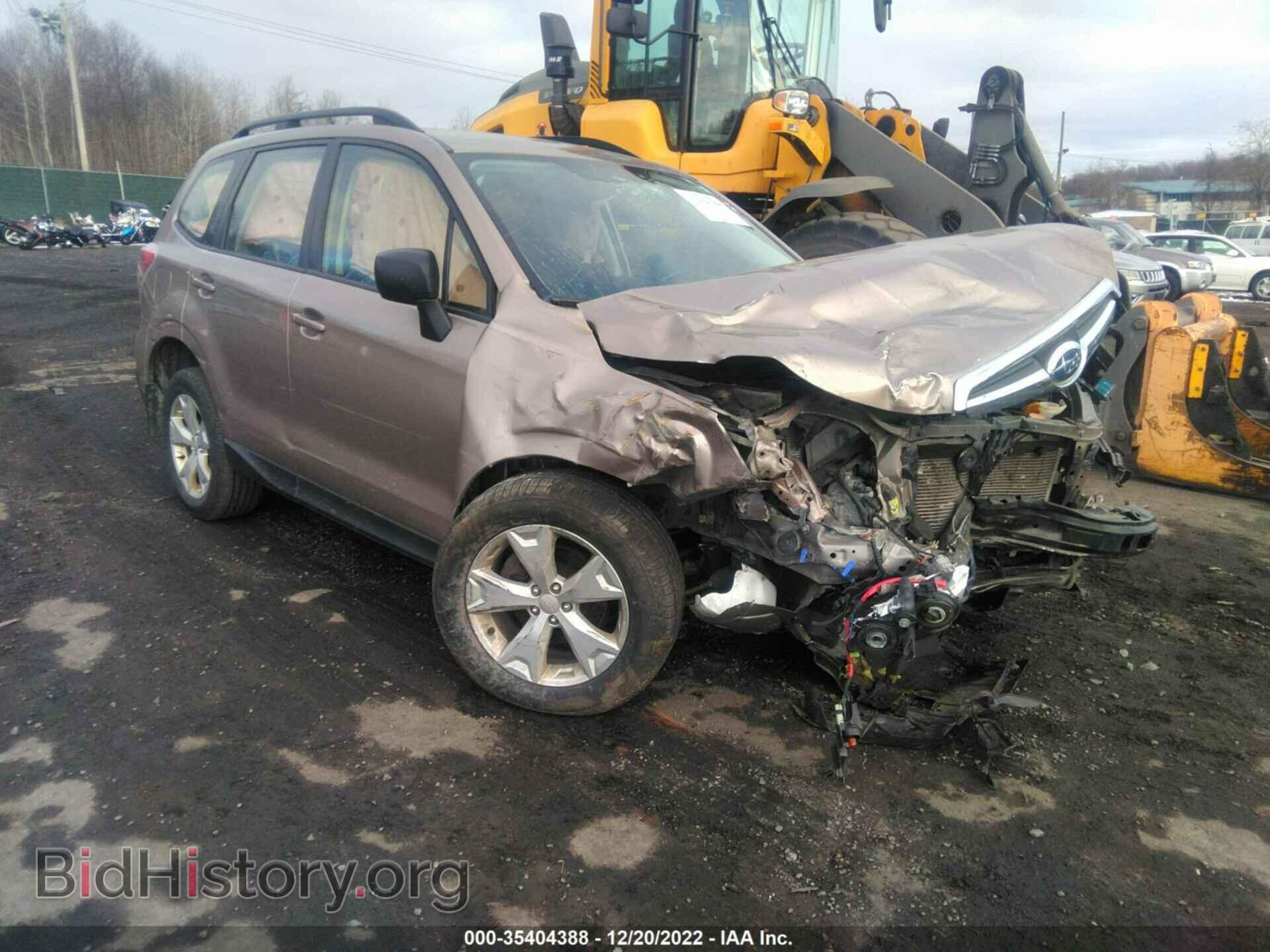 Photo JF2SJABC2FH829540 - SUBARU FORESTER 2015