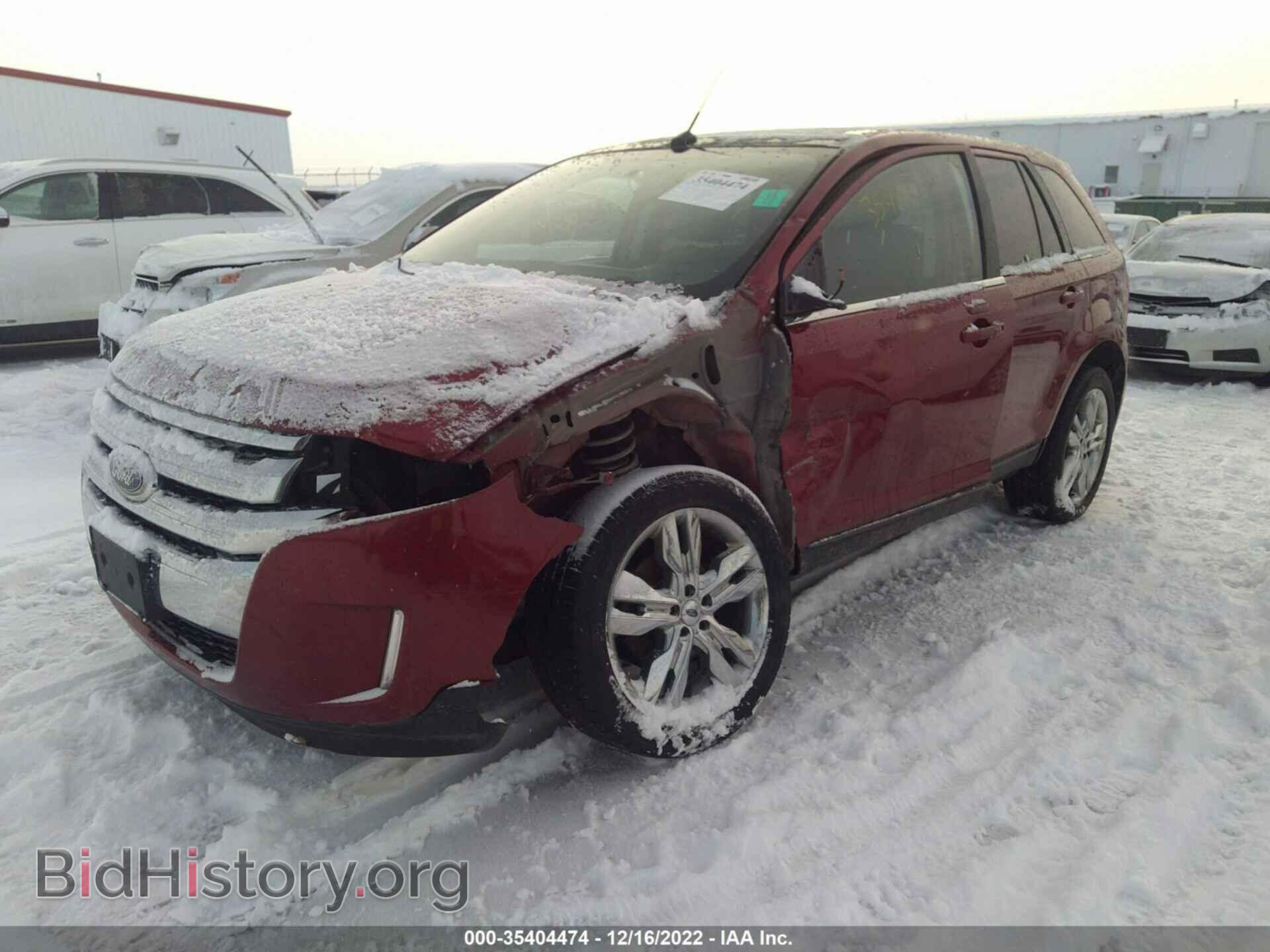 2014 FORD EDGE - VIN: 2FMDK4KC3EBA83239 - Фото 2