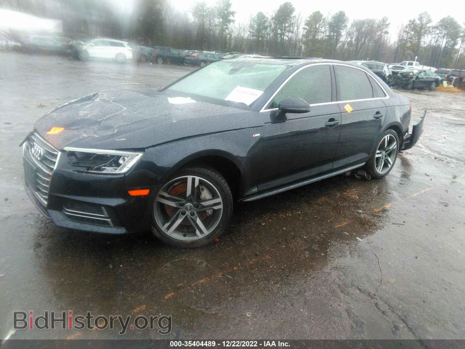 2018 AUDI A4 - VIN: WAUENAF41JA013128 - Фото 2