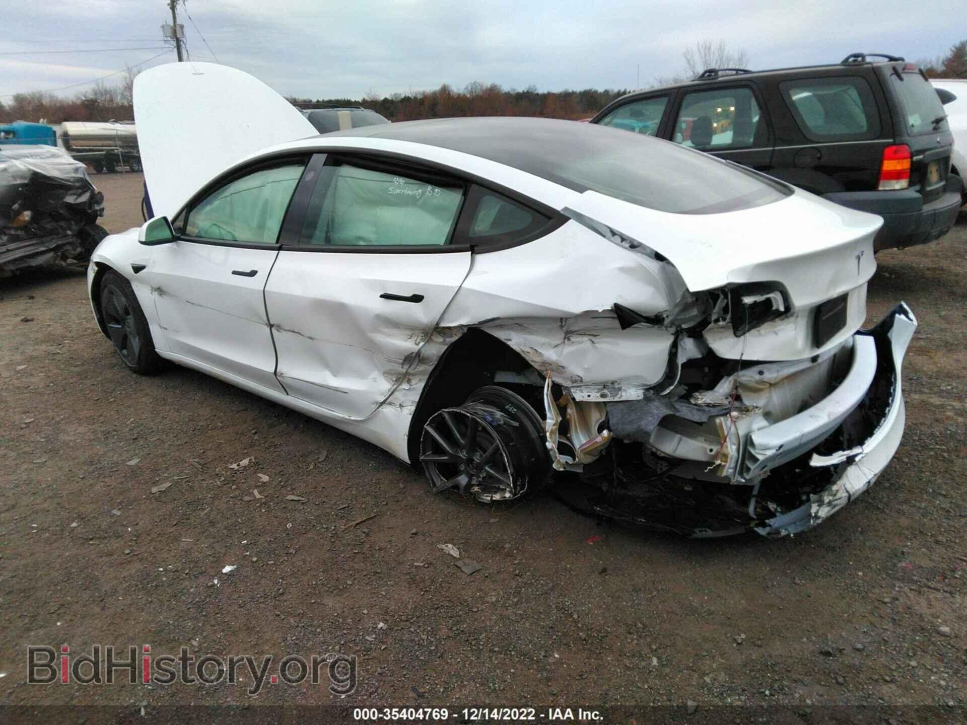 2022 TESLA MODEL 3 - VIN: 5YJ3E1EA4NF368616 - Photo 3