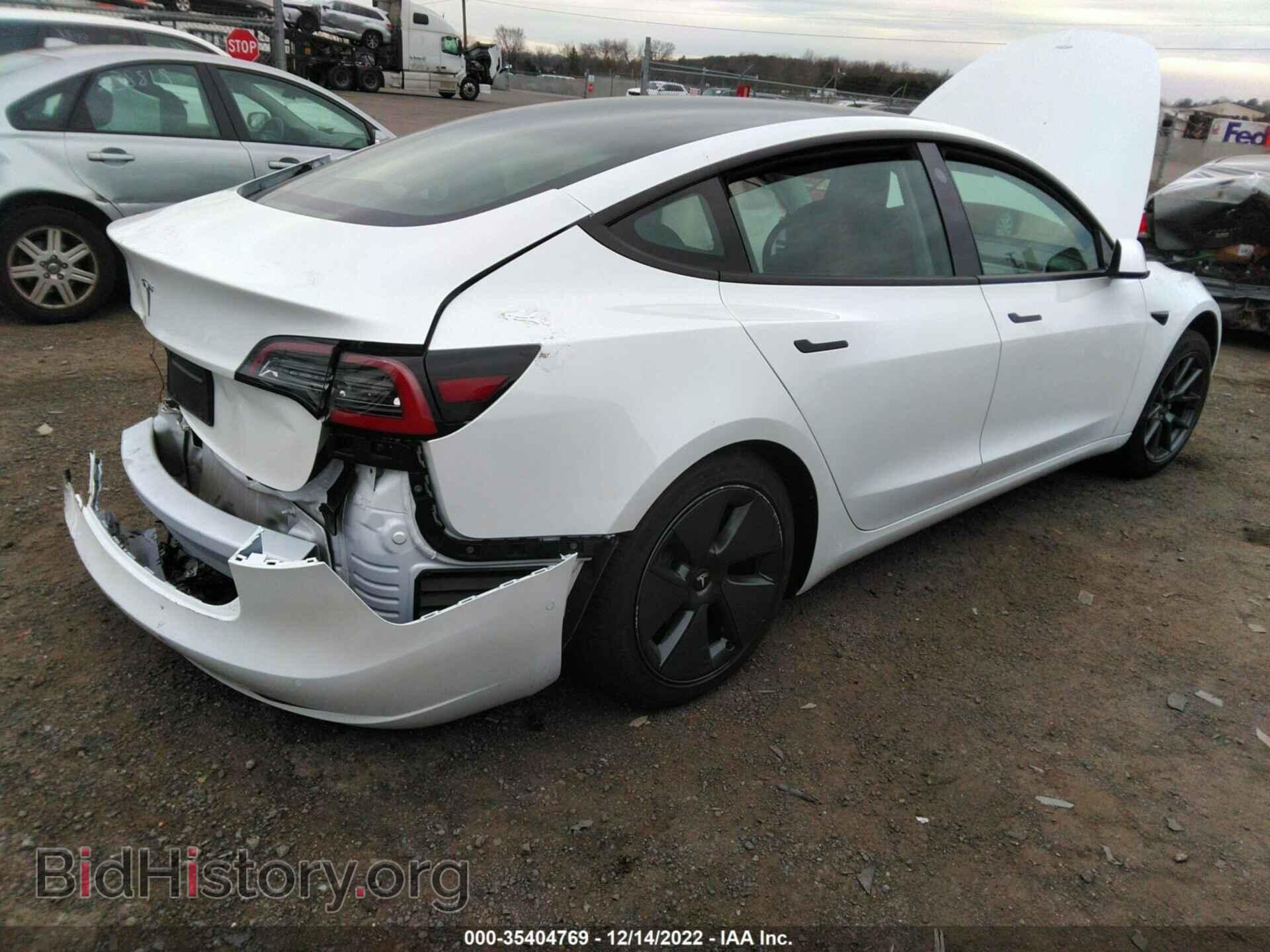 2022 TESLA MODEL 3 - VIN: 5YJ3E1EA4NF368616 - Photo 4