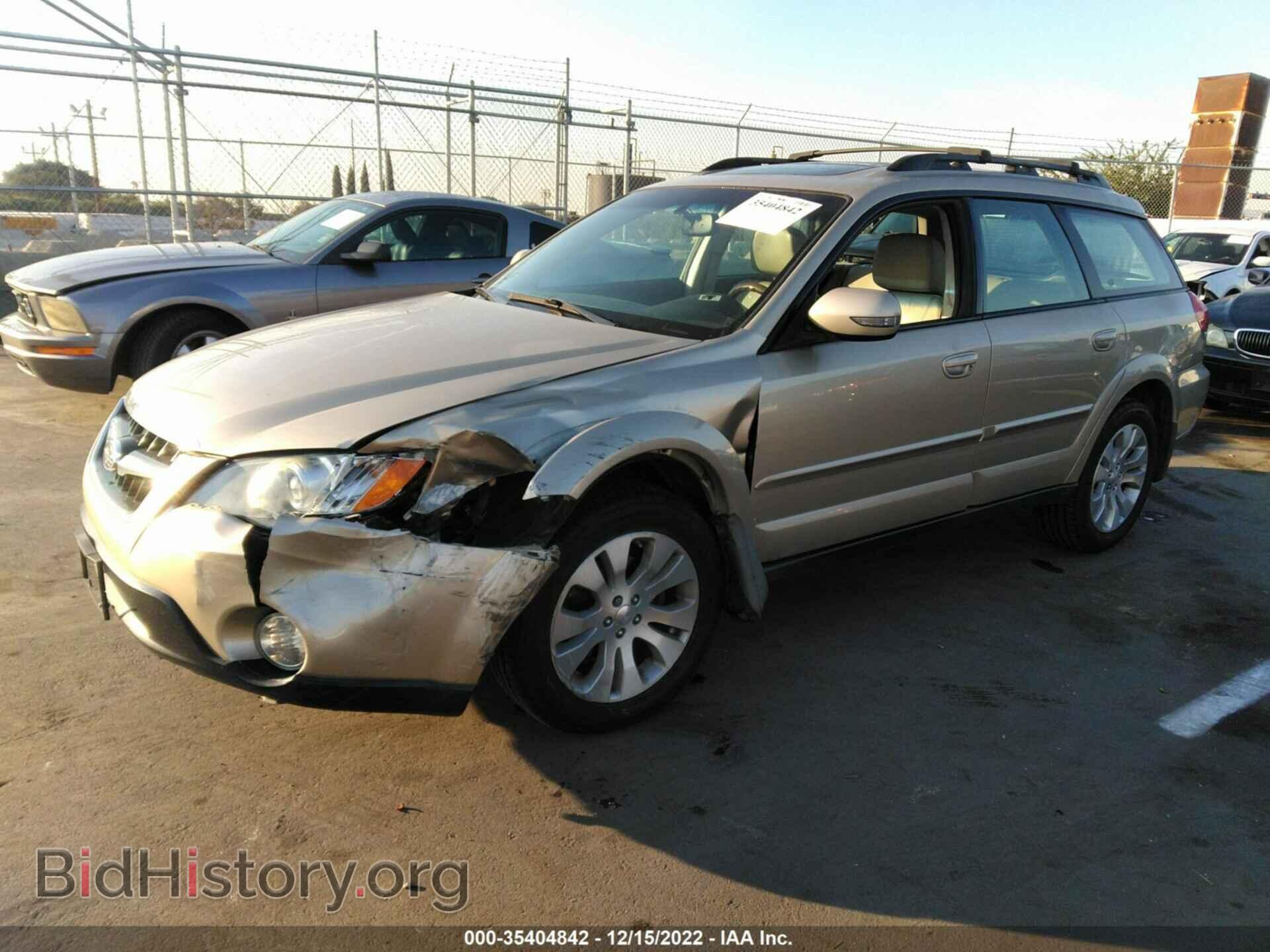 2008 SUBARU OUTBACK - VIN: 4S4BP86C084339216 - Фото 2
