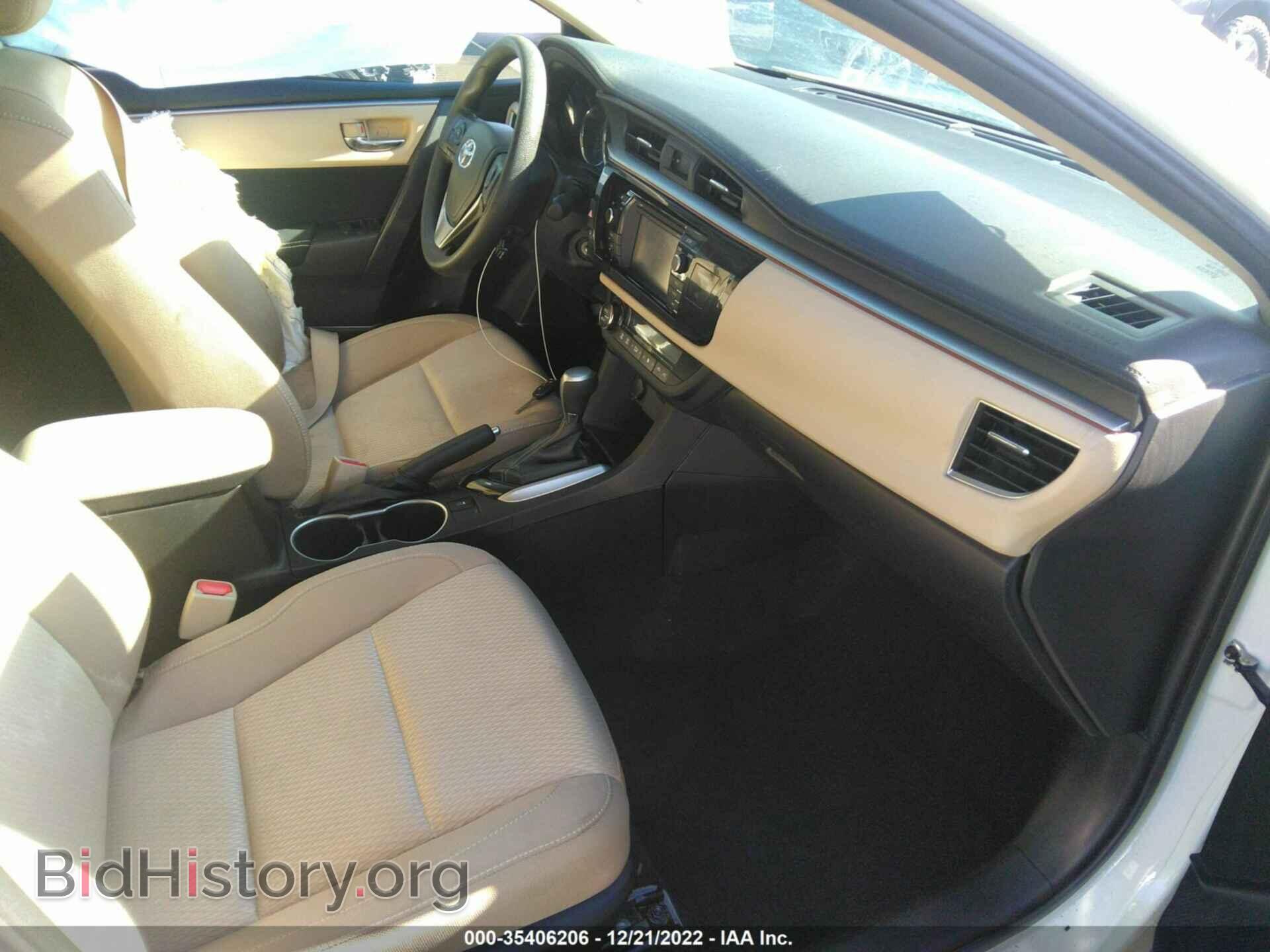 2014 TOYOTA COROLLA - VIN: 5YFBURHE4EP019536 - Фото 5