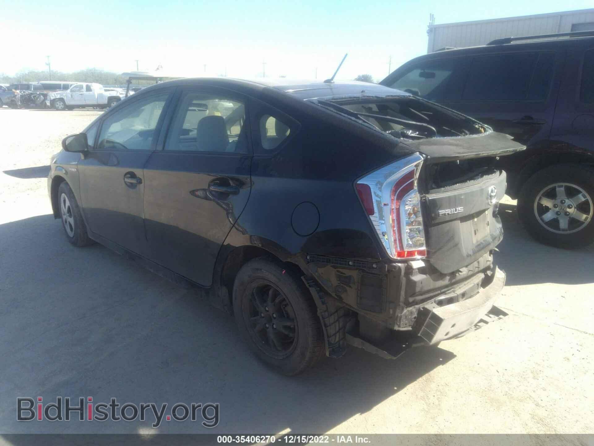 2012 TOYOTA PRIUS - VIN: JTDKN3DU4C5507404 - Фото 3