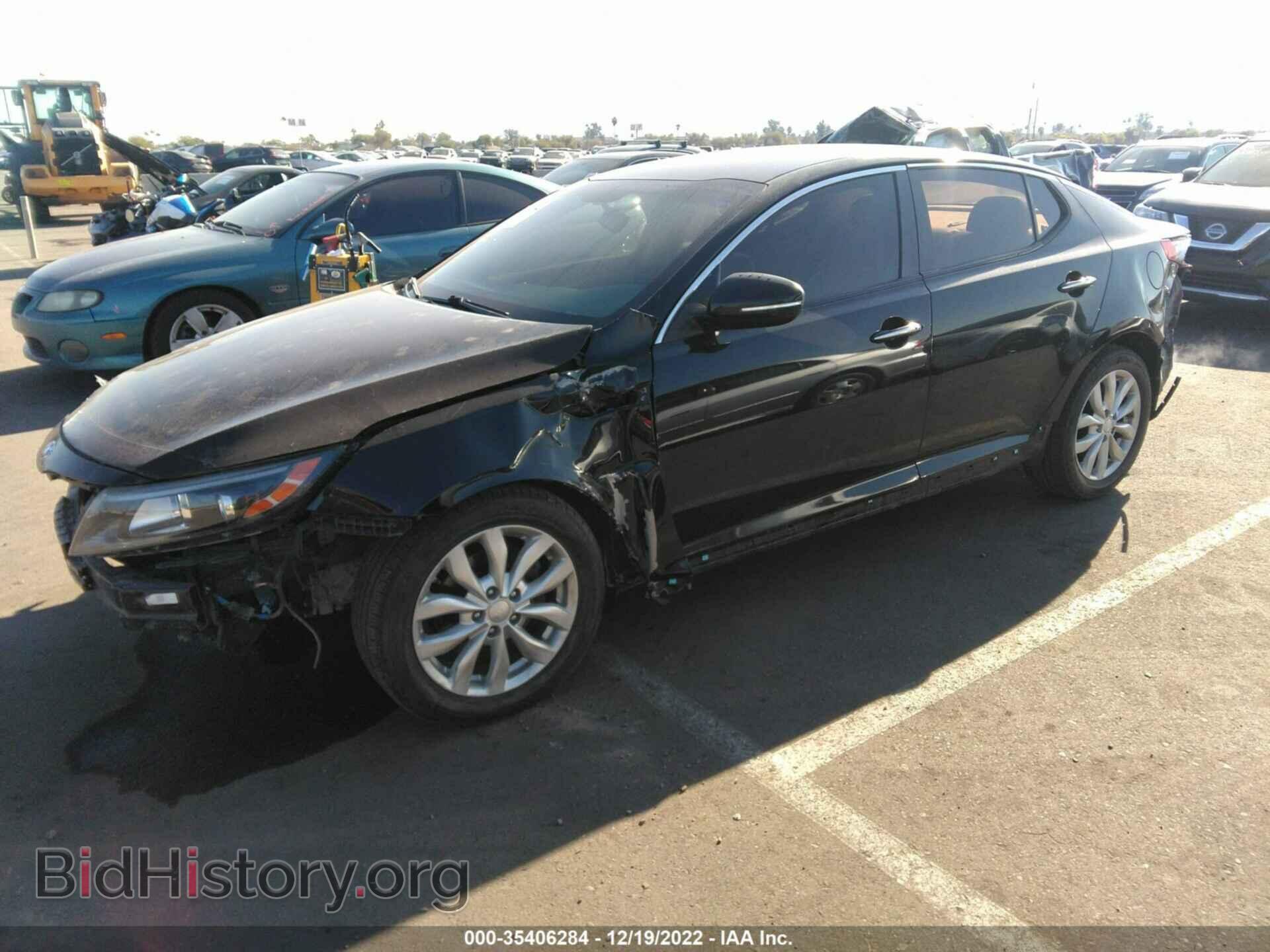 2014 KIA OPTIMA - VIN: 5XXGN4A77EG297390 - Фото 2
