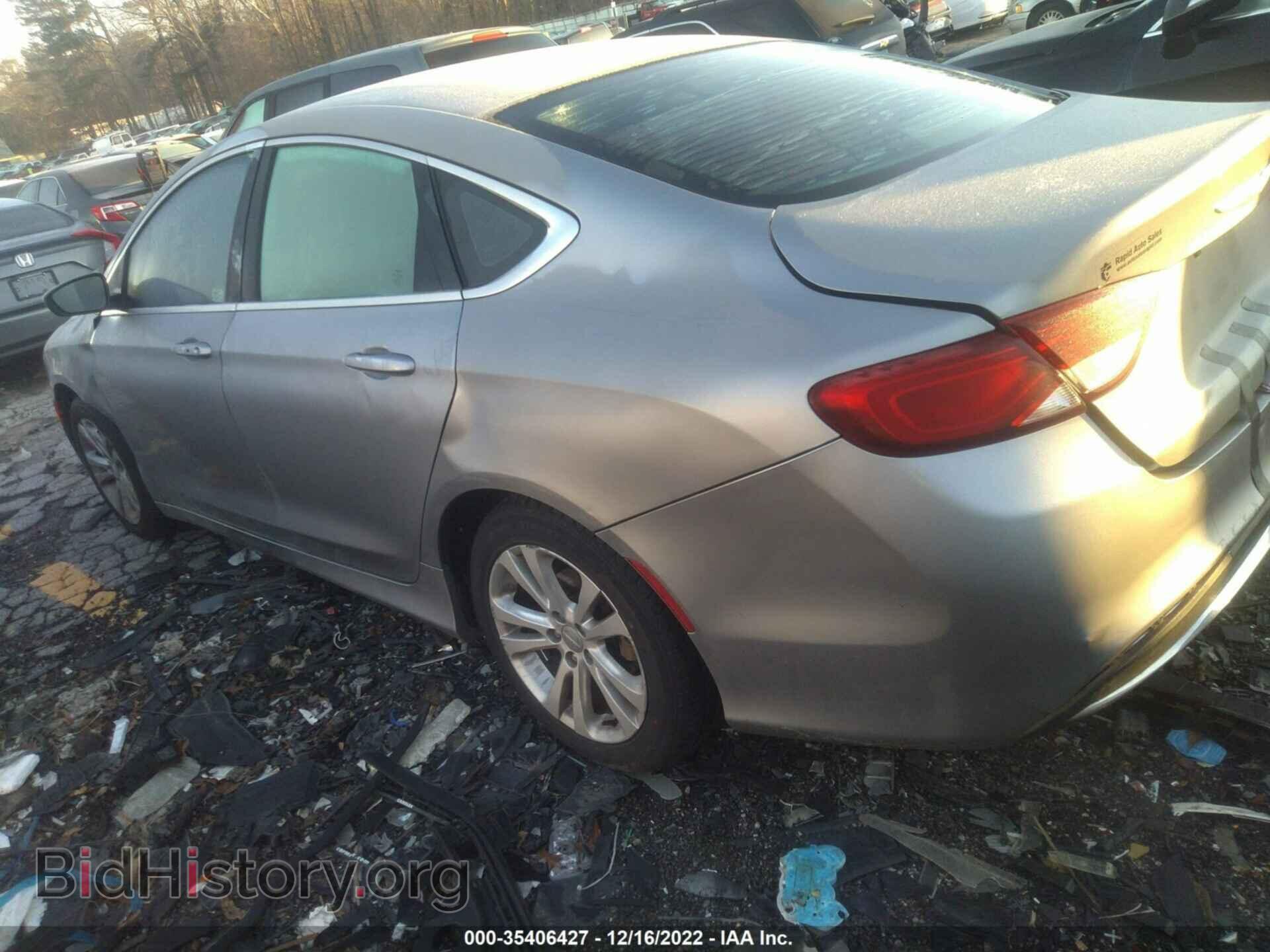 2015 CHRYSLER 200 - VIN: 1C3CCCAB4FN502421 - Фото 3