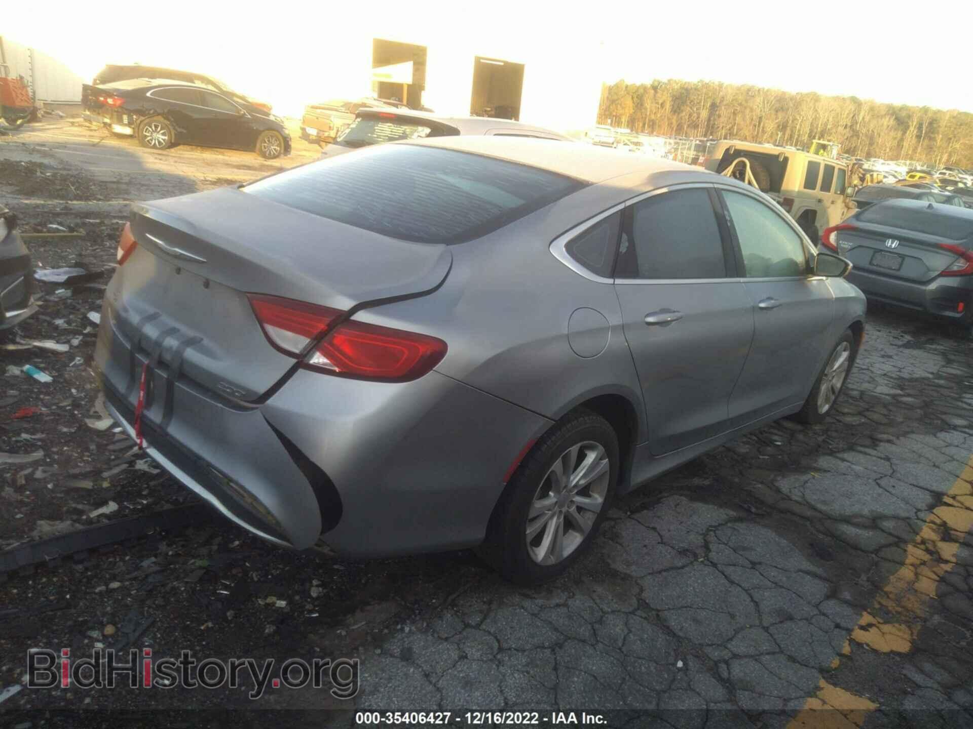 2015 CHRYSLER 200 - VIN: 1C3CCCAB4FN502421 - Фото 4