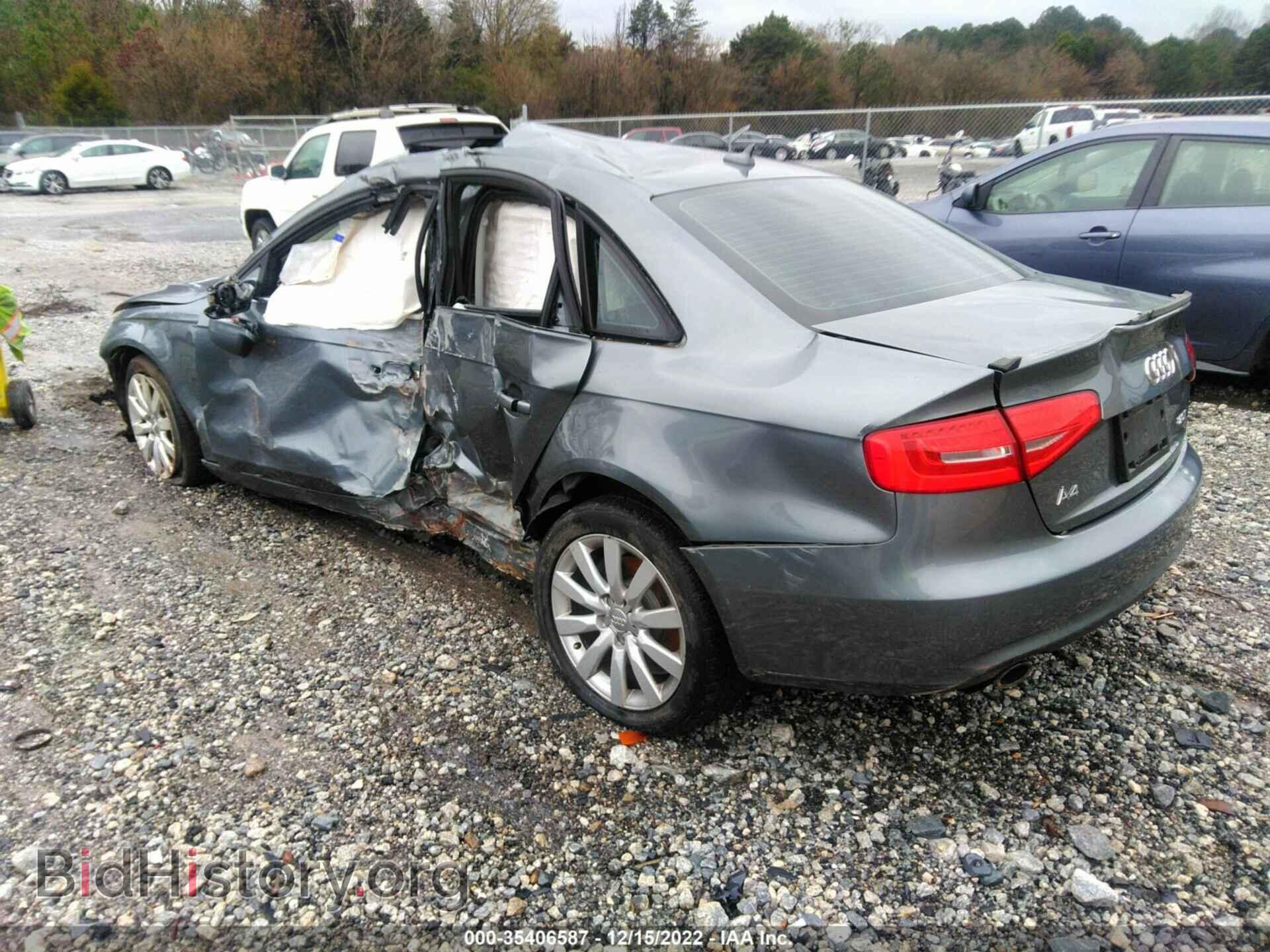 2013 AUDI A4 - VIN: WAUAFAFL3DA110631 - Фото 3