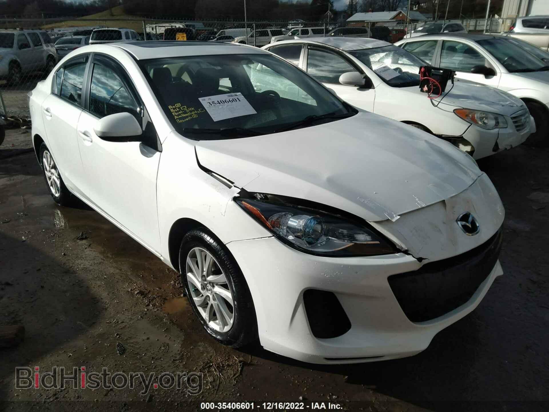 Photo JM1BL1W87C1566402 - MAZDA MAZDA3 2012