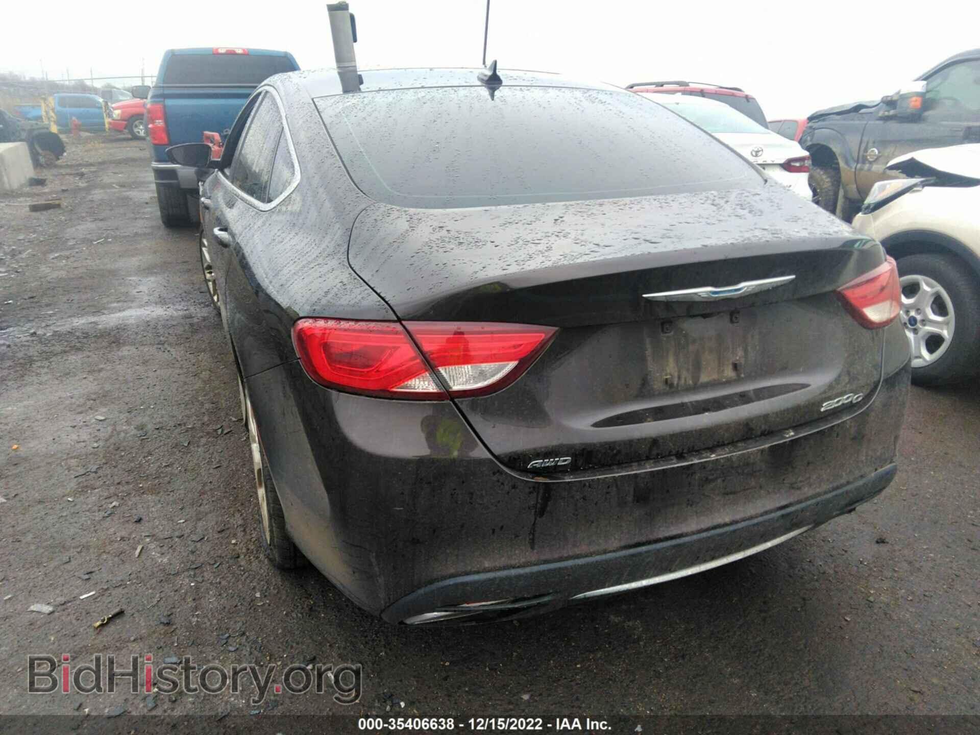 2015 CHRYSLER 200 - VIN: 1C3CCCEG1FN664643 - Фото 3