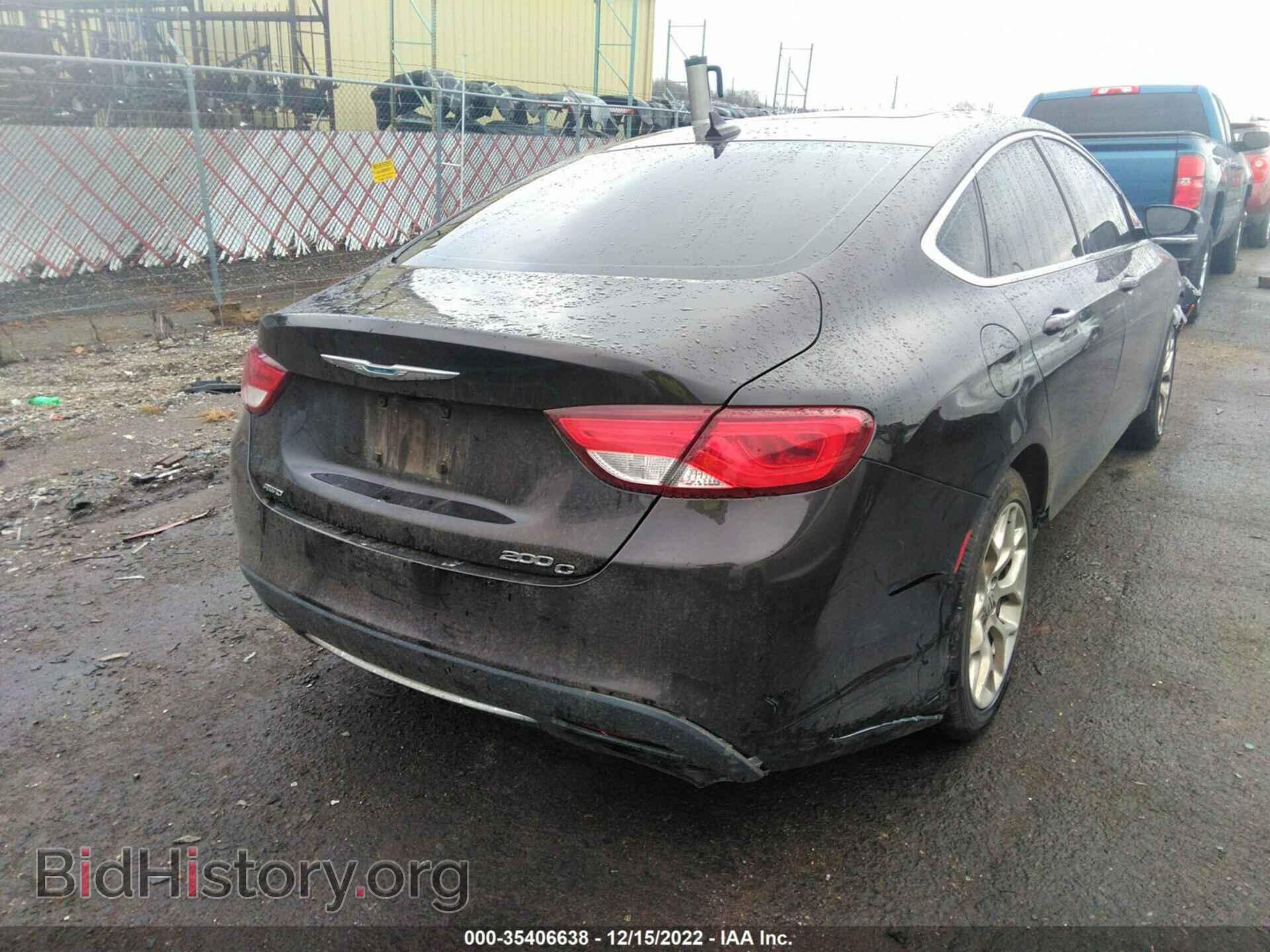 2015 CHRYSLER 200 - VIN: 1C3CCCEG1FN664643 - Фото 4