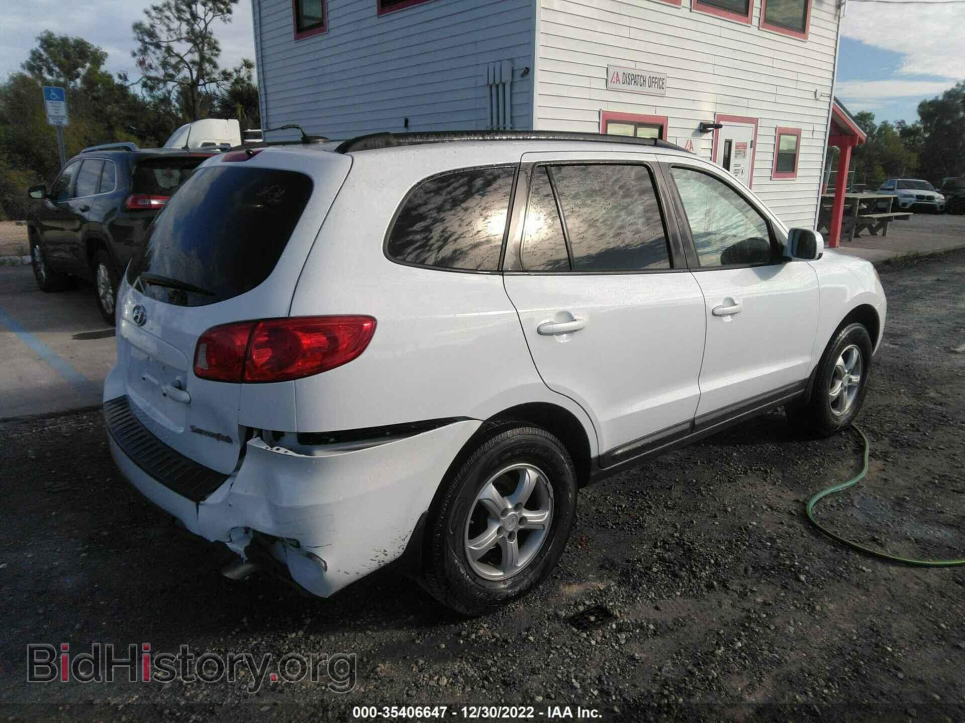 2008 HYUNDAI SANTA FE - VIN: 5NMSG13DX8H163405 - Фото 4